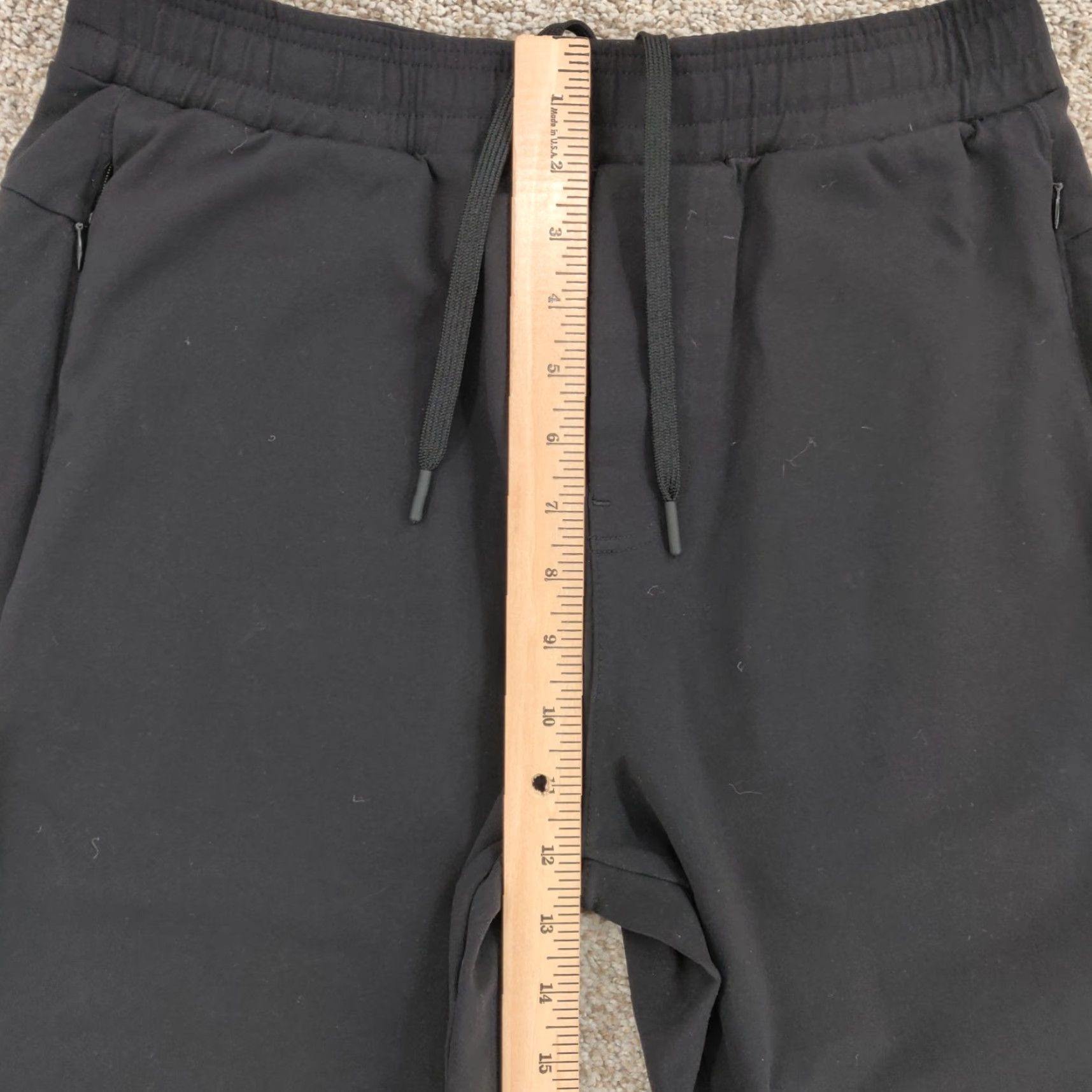 Vintage Public Rec Joggers Men's 30x32 Black Stretch Zip Pocket Athleisure Pants Size US 32 / EU 48 - 3 Thumbnail