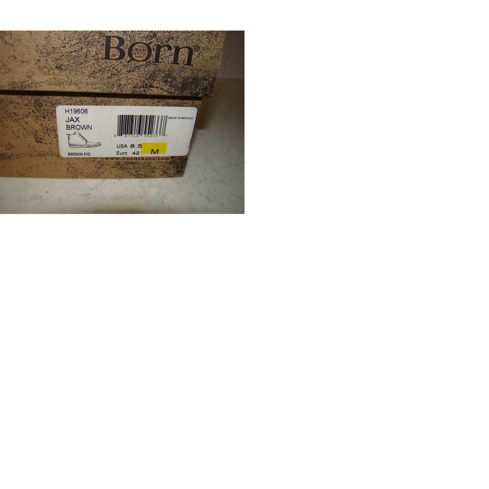 Born **Mens Size 8.5 Brown Jax Chuka Boot H19606** User: Vintage Mens Size 8.5 Brown Jax Chuka Boot H19606 Size US 9 / EU 42 - 9 Thumbnail