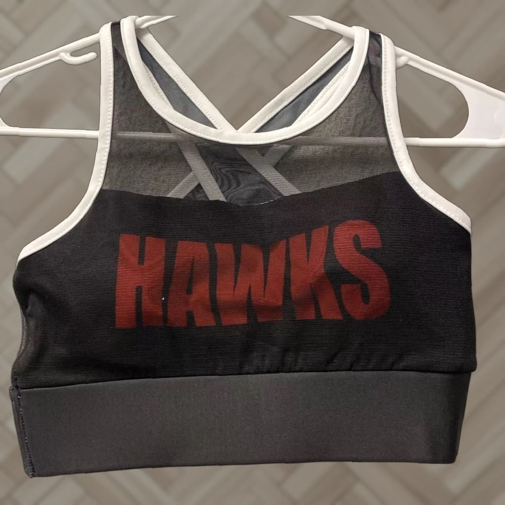 Logo 7 Varsity Women's Top Bra Small Hawks Black Big Logo / 113-23 Size S / US 4 / IT 40 - 1 Thumbnail