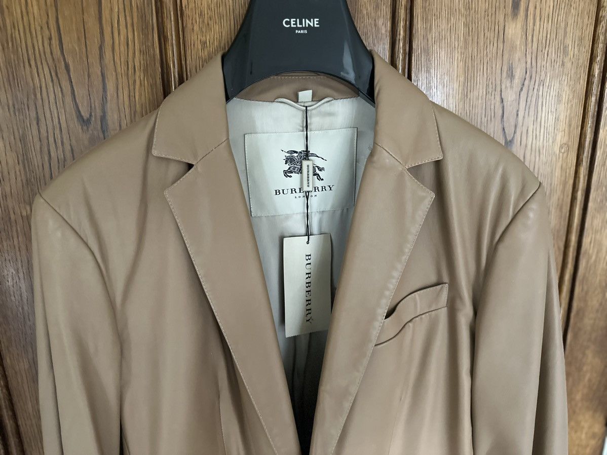 Burberry Burberry leather jacket blazer sample C Bailey Size US M / EU 48-50 / 2 - 7 Thumbnail