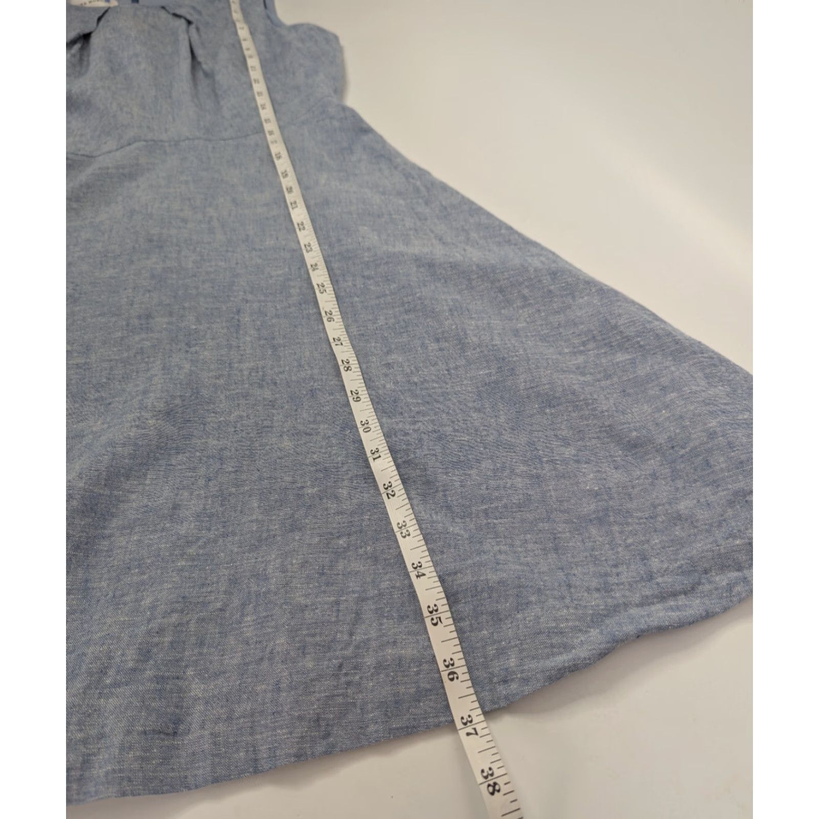 Donna Morgan Donna Morgan Blue Linen Blend Fit And Flare Sleeveless Dress Size 6 User: Donna Morgan Blue Linen Blend Fit And Flare Sleeveless Dress Size 6 Size M / US 6-8 / IT 42-44 - 4 Thumbnail