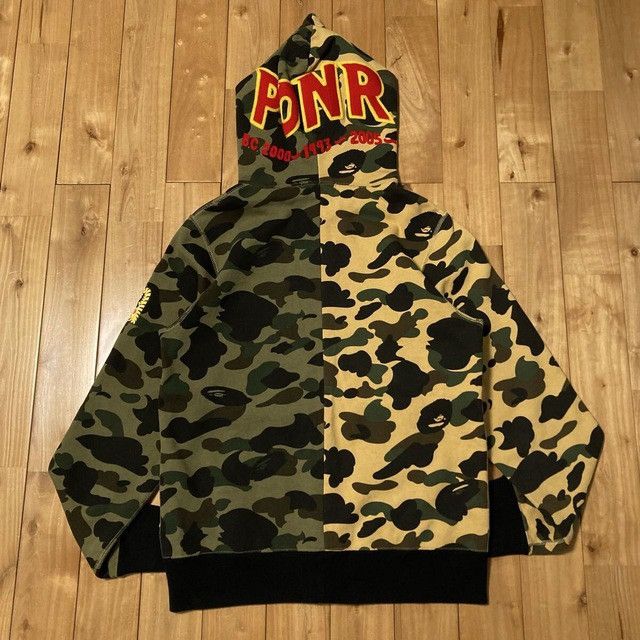 Bape BAPE 1st camo shark full zip hoodie Size US M / EU 48-50 / 2 - 2 Thumbnail
