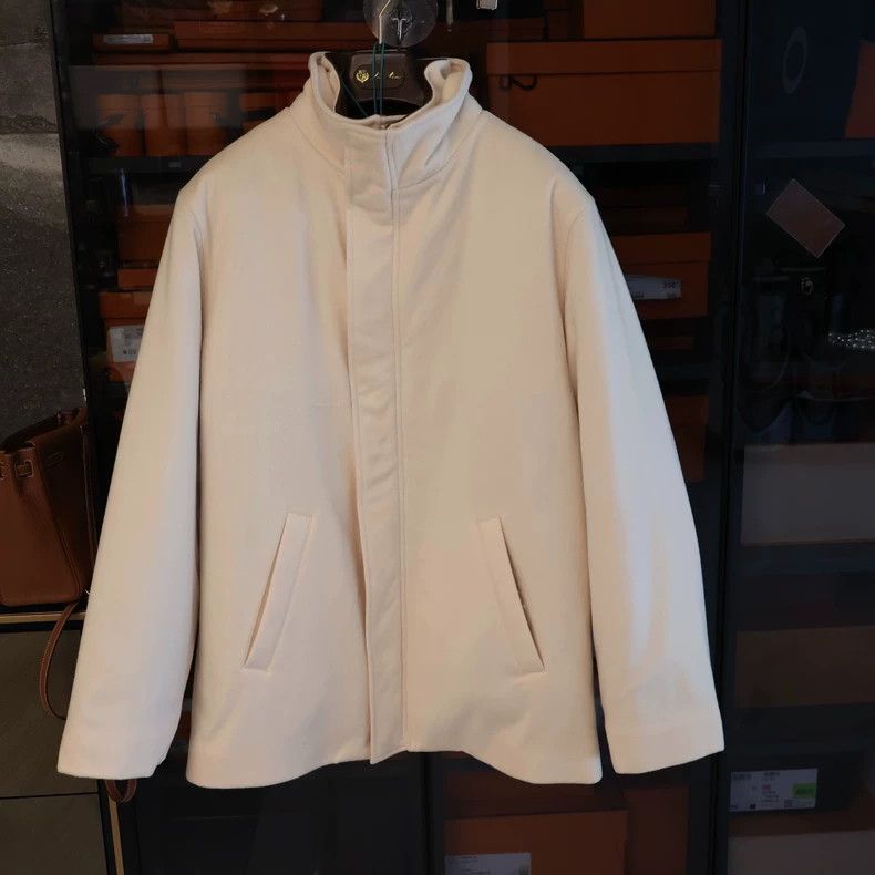 Loro Piana LORO PIANA Men's pure cashmere rainwear series high-end tr Size US M / EU 48-50 / 2 - 1 Thumbnail