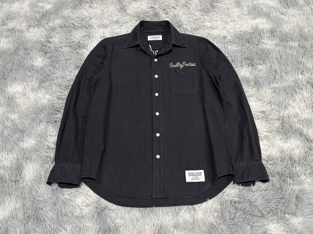 Wacko Maria 🔥The Guilty Parties Wacko Maria Shirt Rock Steady Embroidere Size US S / EU 44-46 / 1 - 3 Thumbnail