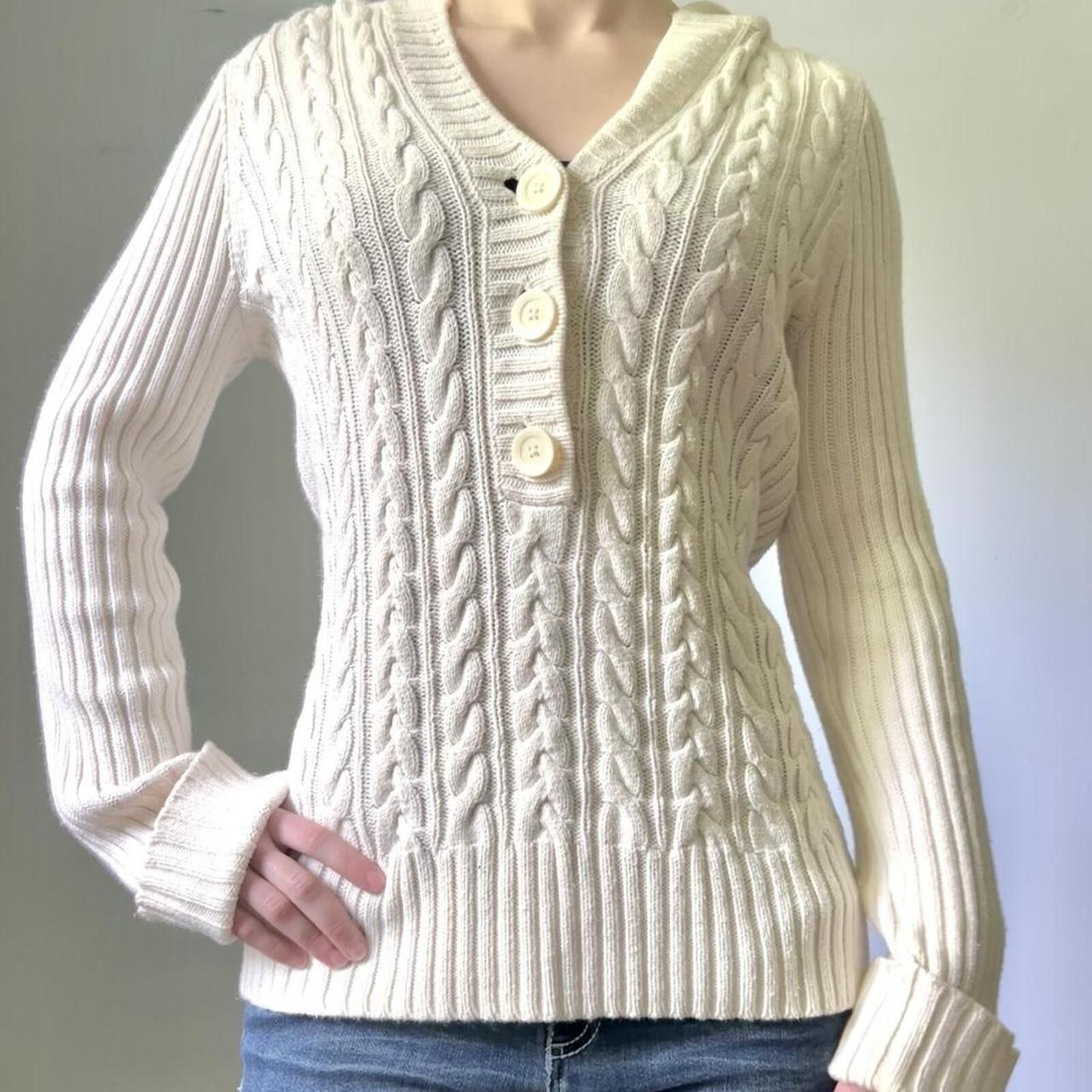 Other Jones New York Sport cable knit sweater Size S / US 4 / IT 40 - 1 Thumbnail