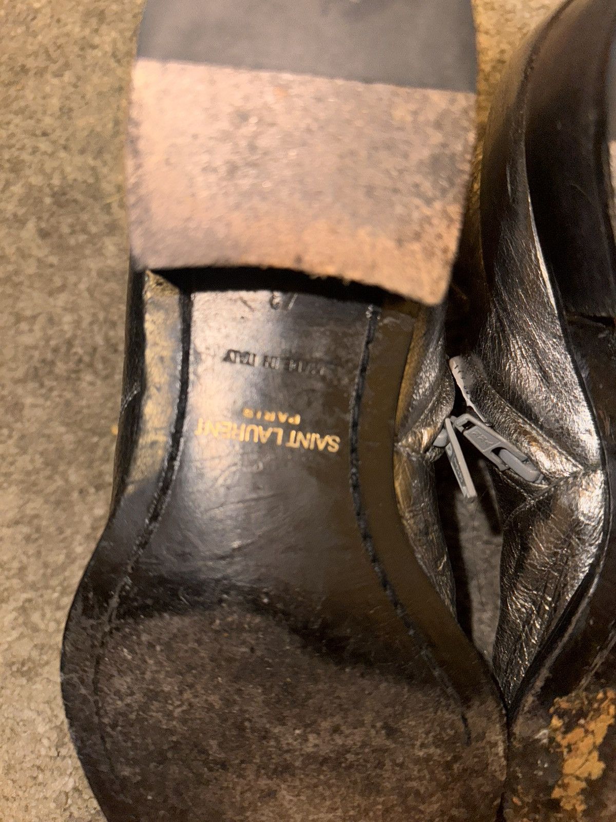 Saint Laurent Paris Saint Laurent Silver Boots Size US 10 / EU 43 - 7 Thumbnail