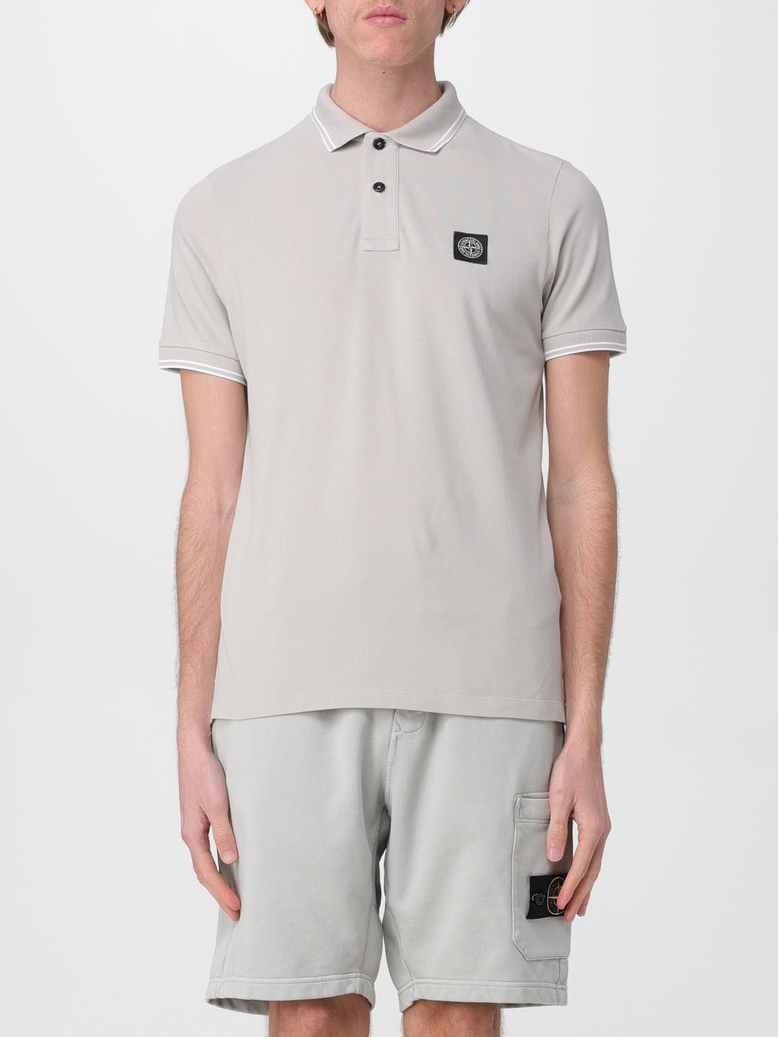 Stone Island Stone Island Polo Shirt Men Grey Size US M / EU 48-50 / 2 - 1 Thumbnail