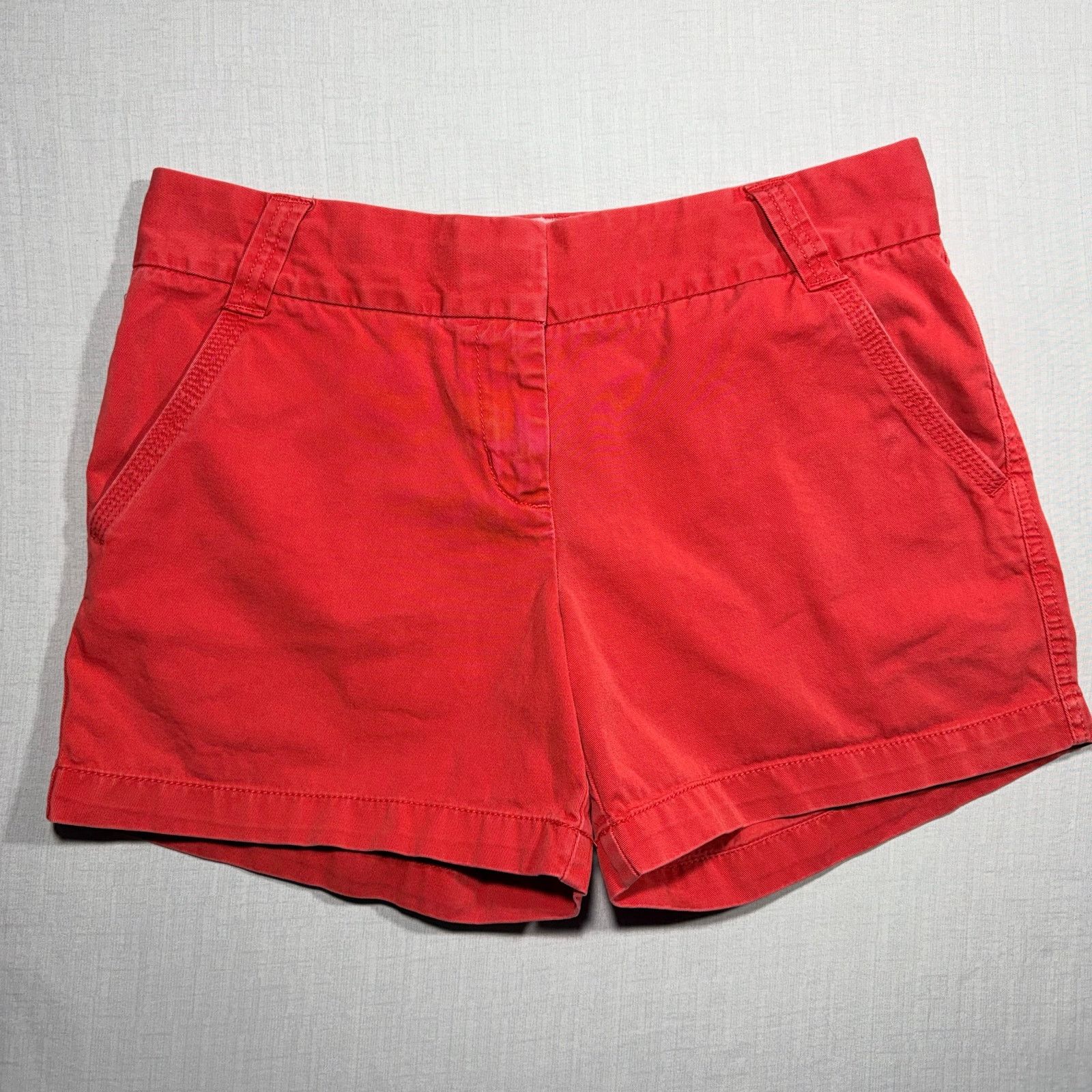 J.Crew J.Crew Classic City Fit Chino Shorts FadedWashed Womens 6 Size 28" / US 6 / IT 42 - 1 Thumbnail