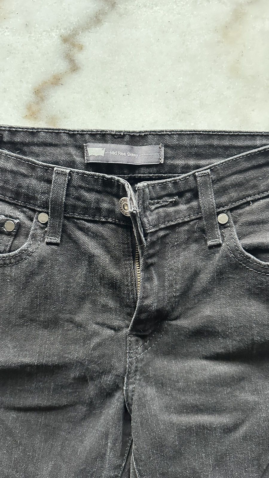 Levi's Mid Rise Skinny Size 28" / US 6 / IT 42 - 2 Thumbnail