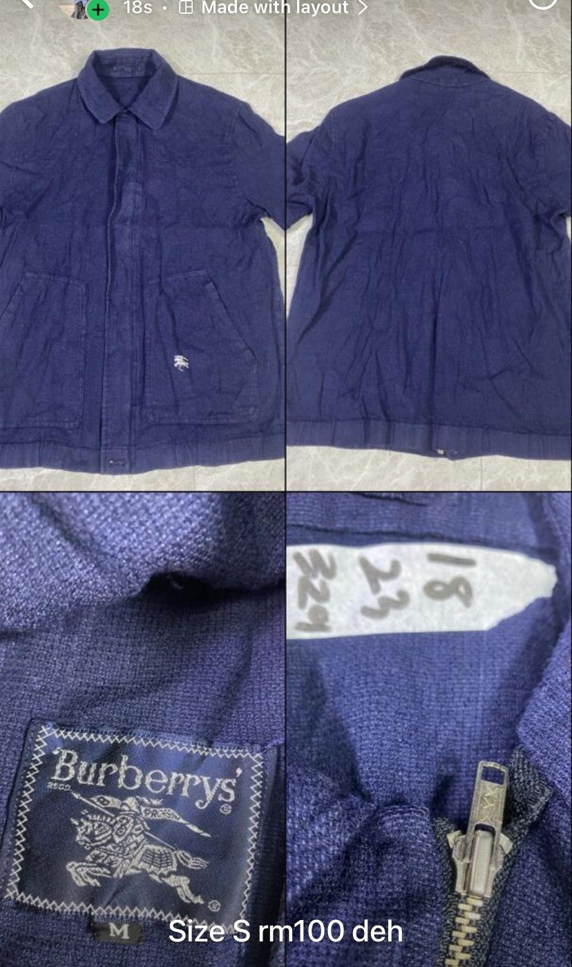 Burberry Burberrys 2 pocket zupper tee size s Size US S / EU 44-46 / 1 - 11 Thumbnail