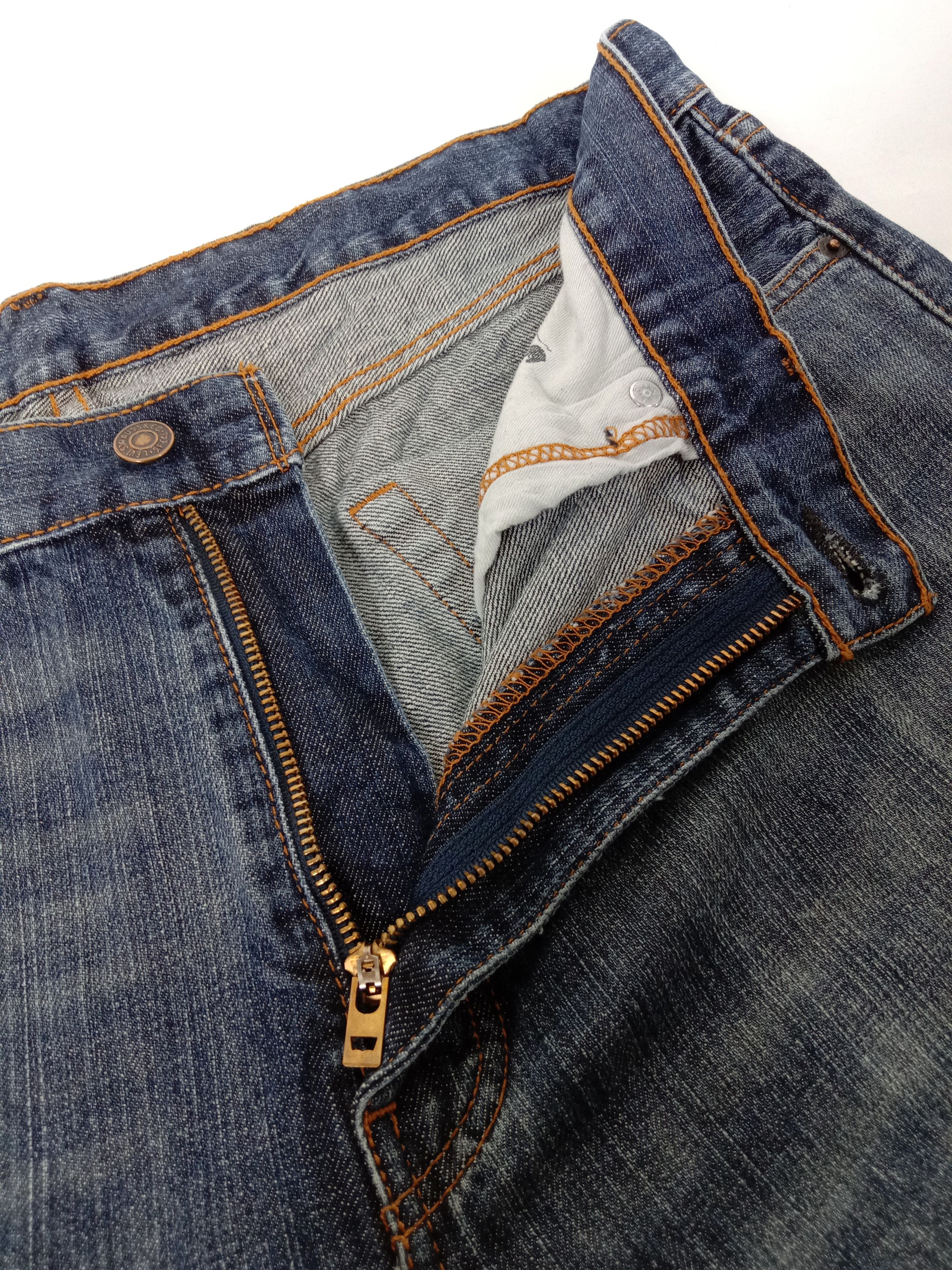 Levi's Vintage Levi's 505 Jeans Earth Tone Straight Fit Denim Size US 36 / EU 52 - 9 Thumbnail