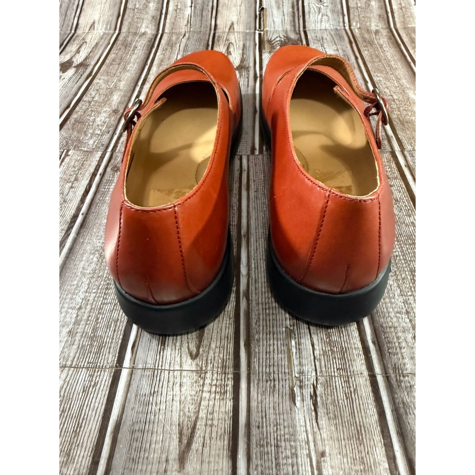 Dansko Dansko Diana Mary Jane Leather Round Toe Buckle Strap Shoes Size US 11.5 / IT 41.5 - 4 Thumbnail