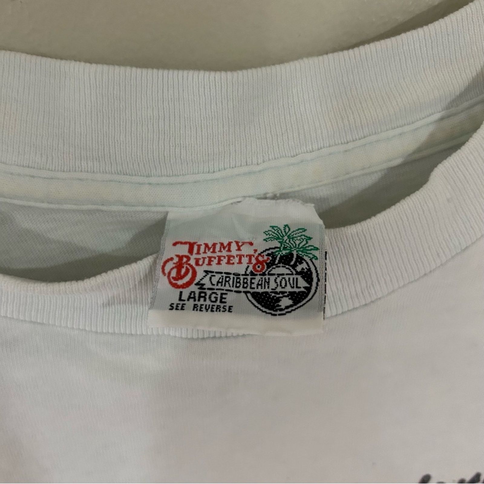 Other Vintage Jimmy Buffett Crazy Insane Shirt Size US L / EU 52-54 / 3 - 3 Thumbnail