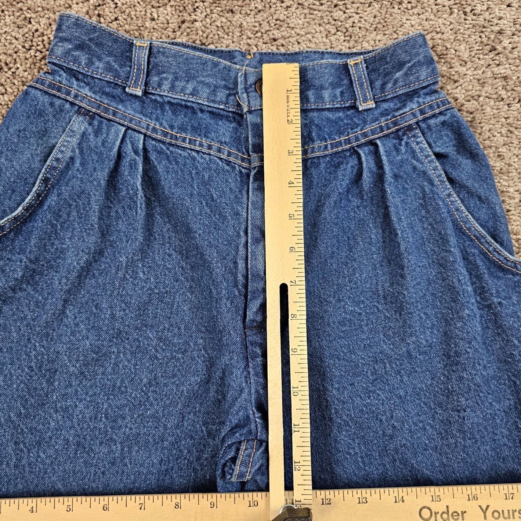 Levi's VINTAGE Levi's Jeans Tapered High Rise Dark Wash Women's Size 9 23x29 80s Denim Size 30" / US 8 / IT 44 - 3 Thumbnail