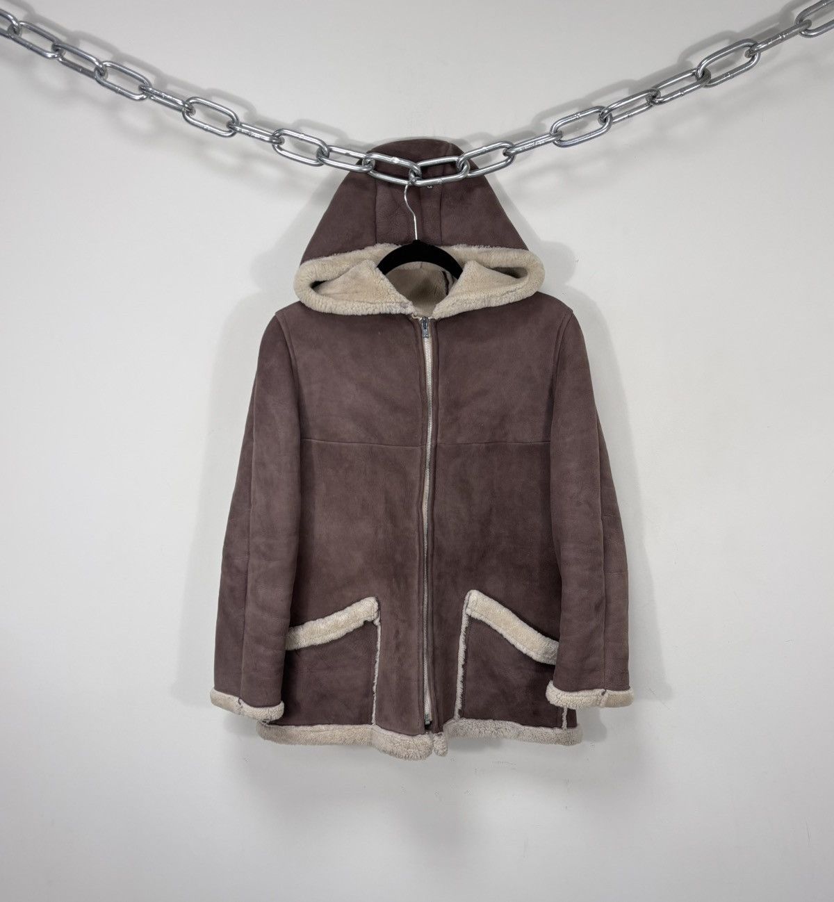 Vintage Californian Spring Lamb Leather Sheepskin Jacket