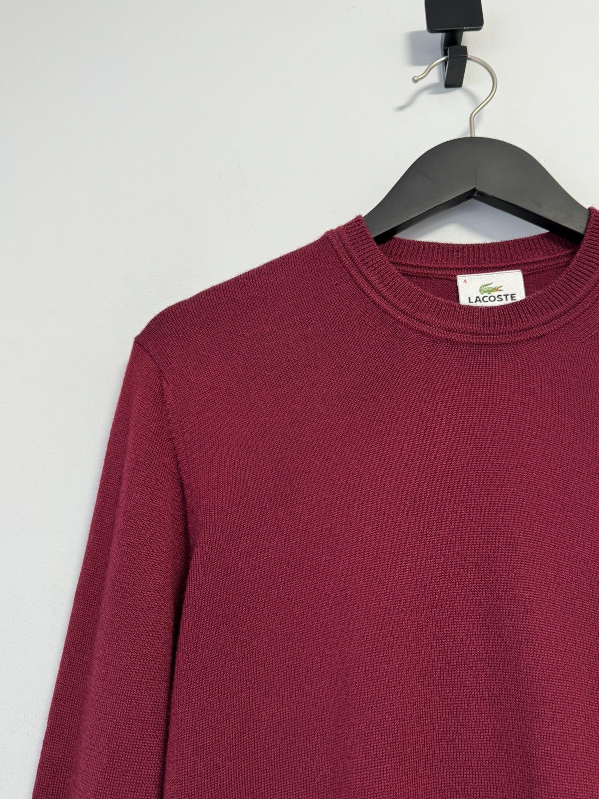 Lacoste Vintage Lacoste Wool Sweater Jumper Men’s Size 4 90’s Size US M / EU 48-50 / 2 - 5 Thumbnail