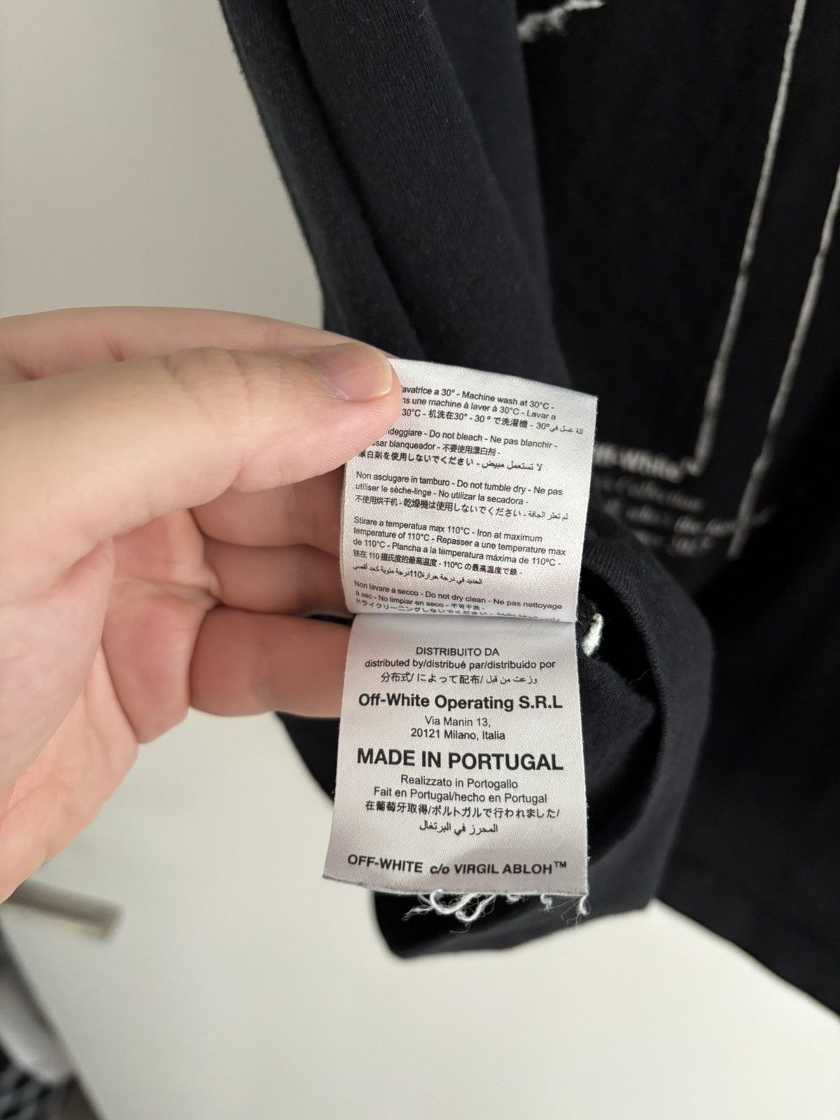 Off-White Off-White SS17 Othelo’s Scorpion Tee Size US L / EU 52-54 / 3 - 9 Thumbnail