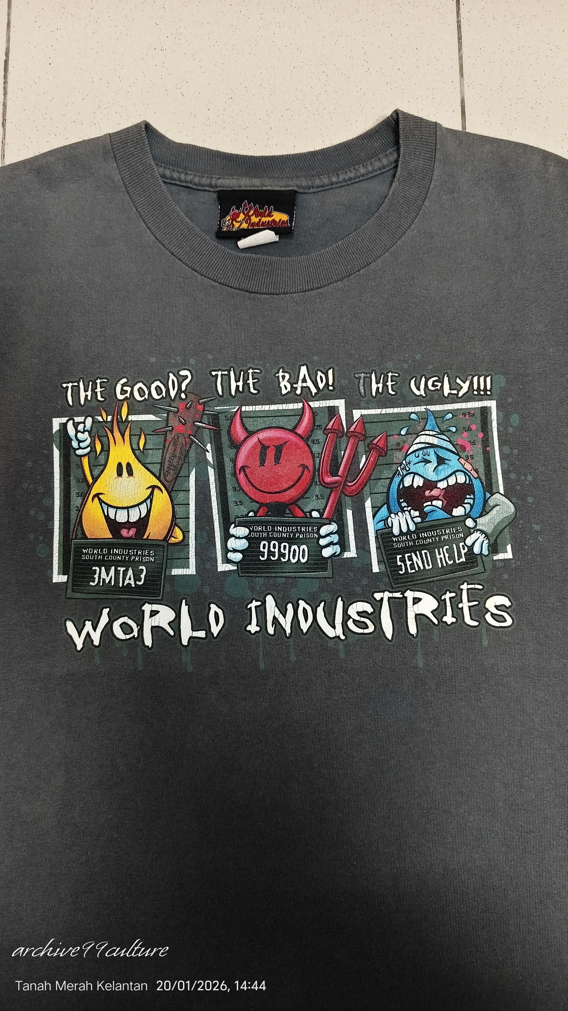 World Industries Rare 90’s Flameboy Wet Willy the good, the bad, the ugly Size US M / EU 48-50 / 2 - 9 Thumbnail
