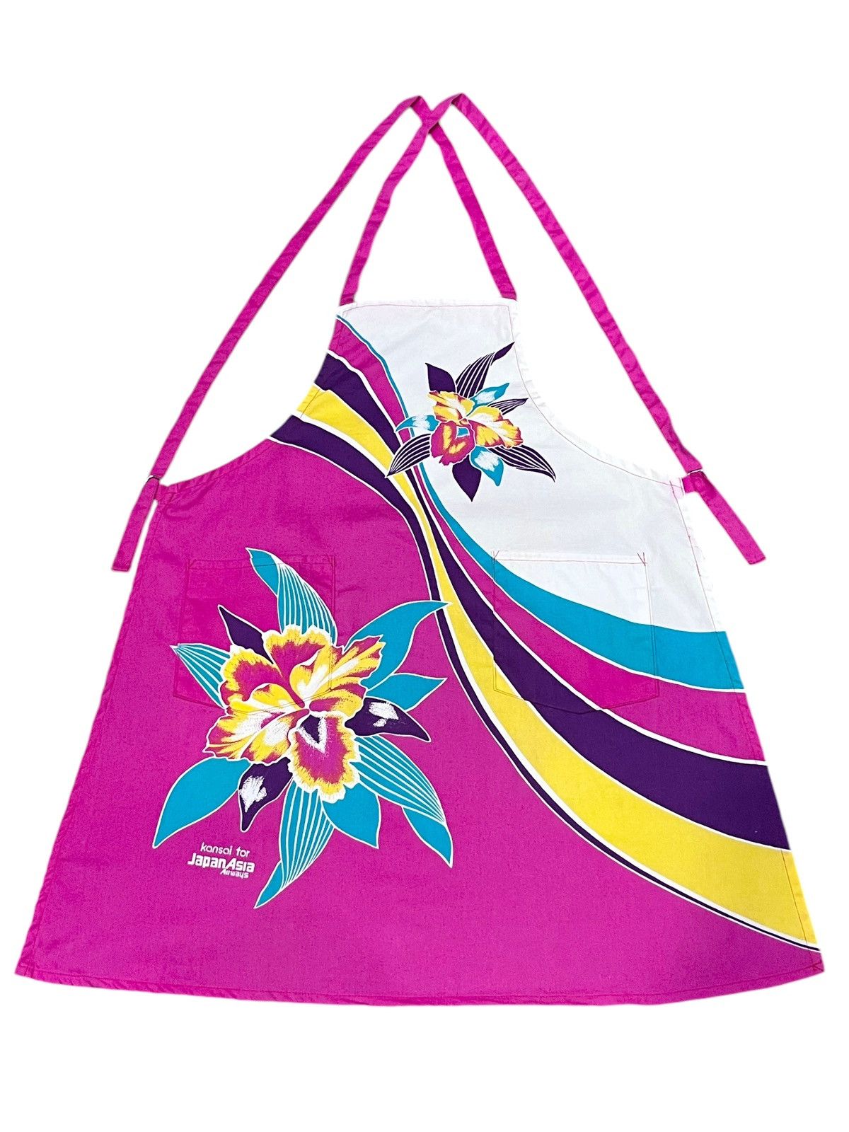Kansai Yamamoto LIMITED EDITION KANSAI YAMAMOTO For JAPAN ASIA AIRWAYS Apron Size ONE SIZE - 2 Thumbnail