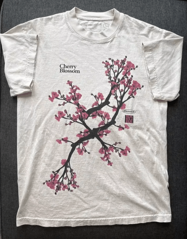 Japanese Brand American Retro Gothic Sakura T Shirt Size US L / EU 52-54 / 3 - 7 Thumbnail