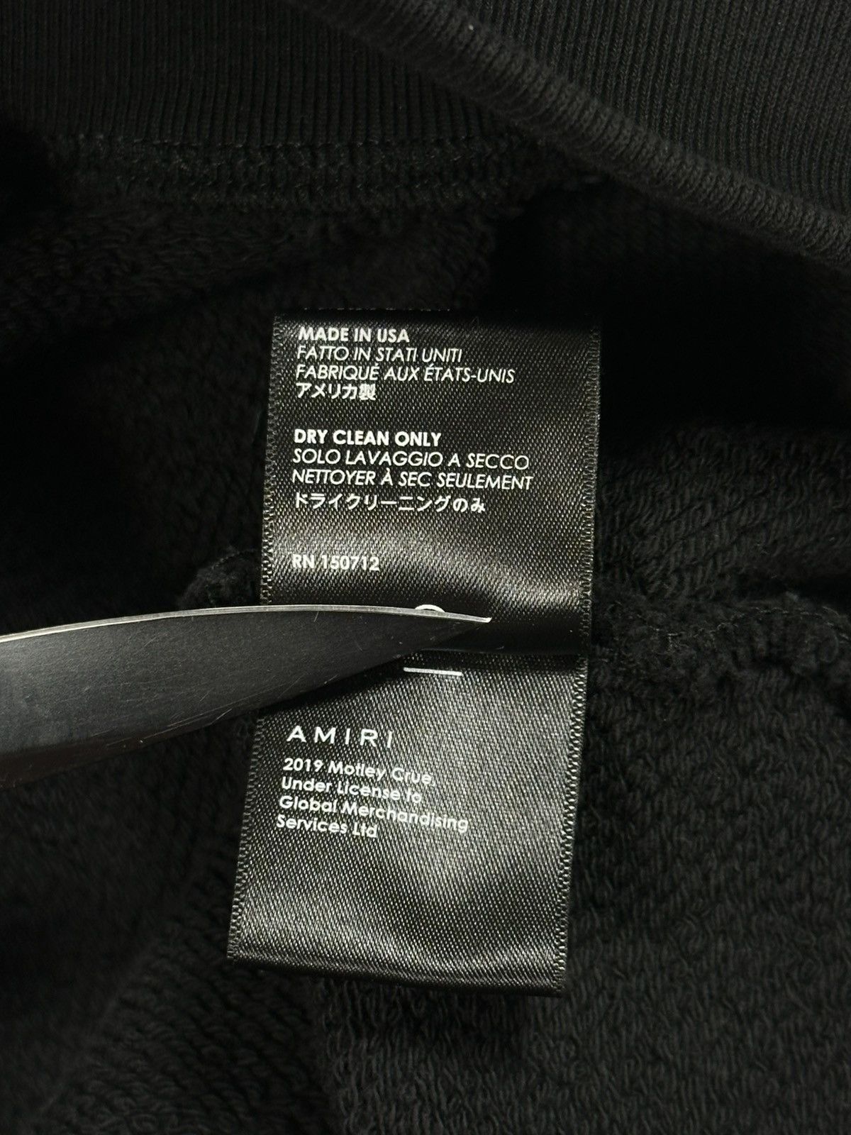 Amiri Amiri x Motley Crue Dr.Feelgood Oversized Crewneck Size US S / EU 44-46 / 1 - 13 Thumbnail