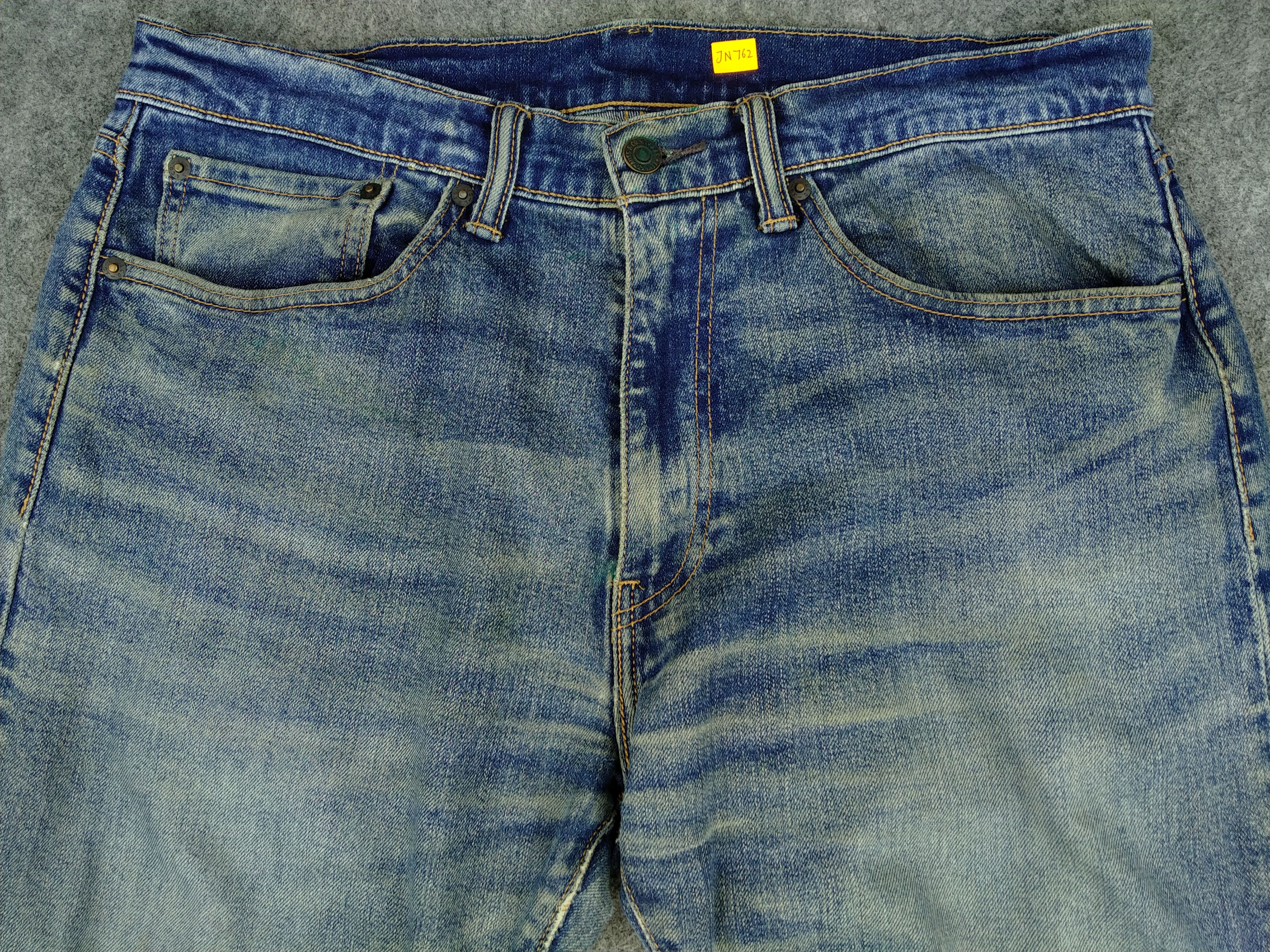 Levi's Dirty Blue Levi's 505 Denim 35x29 -JN762 Size US 35 - 3 Thumbnail