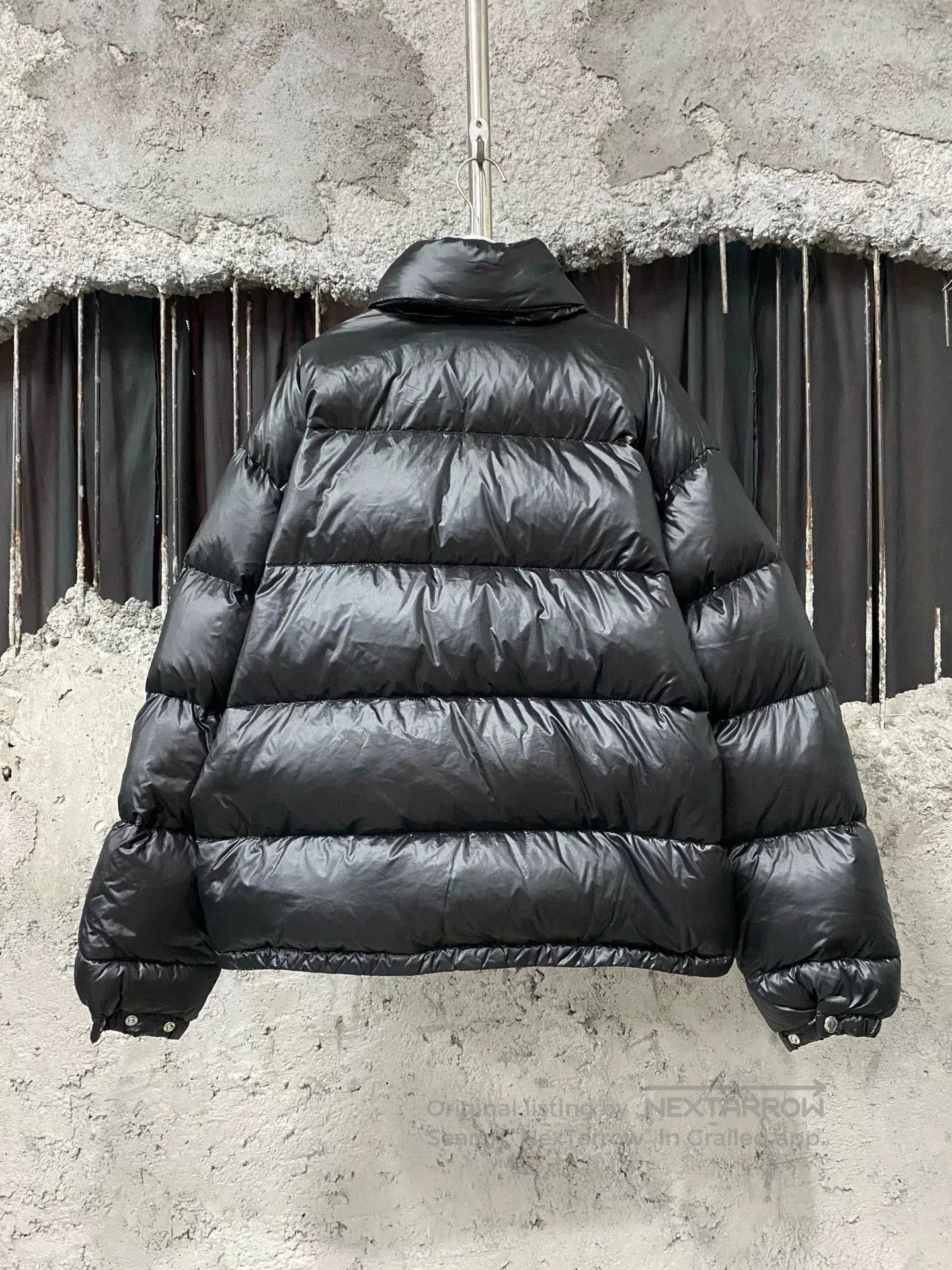 Prada prada black puffer jacket in size xl. Size US XL / EU 56 / 4 - 2 Thumbnail