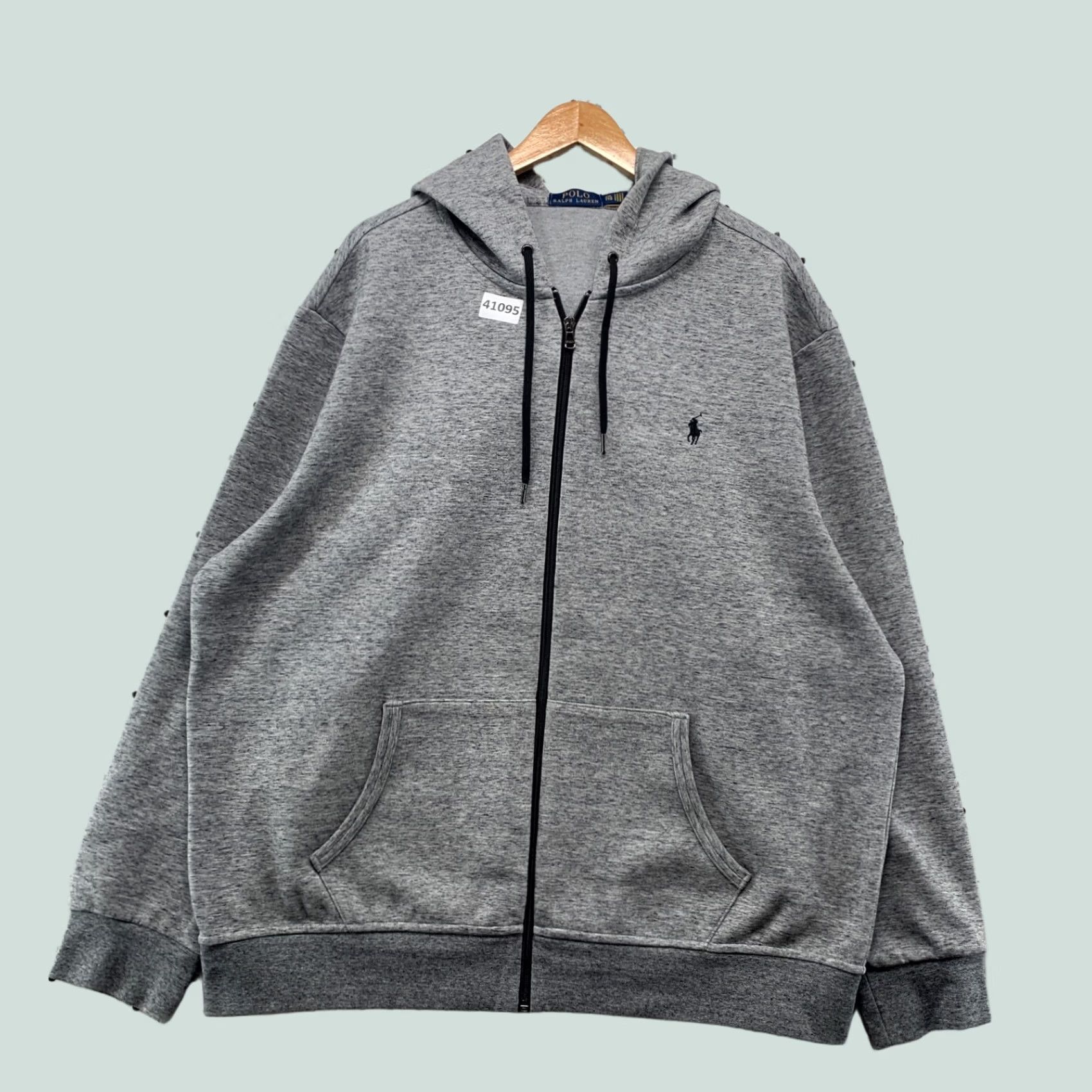 Polo Ralph Lauren Polo Ralph Lauren Performance Zip Hoodie Sweatshirt Mens 2XL Gray Pony 27x29.5 Size US XXL / EU 58 / 5 - 1 Thumbnail