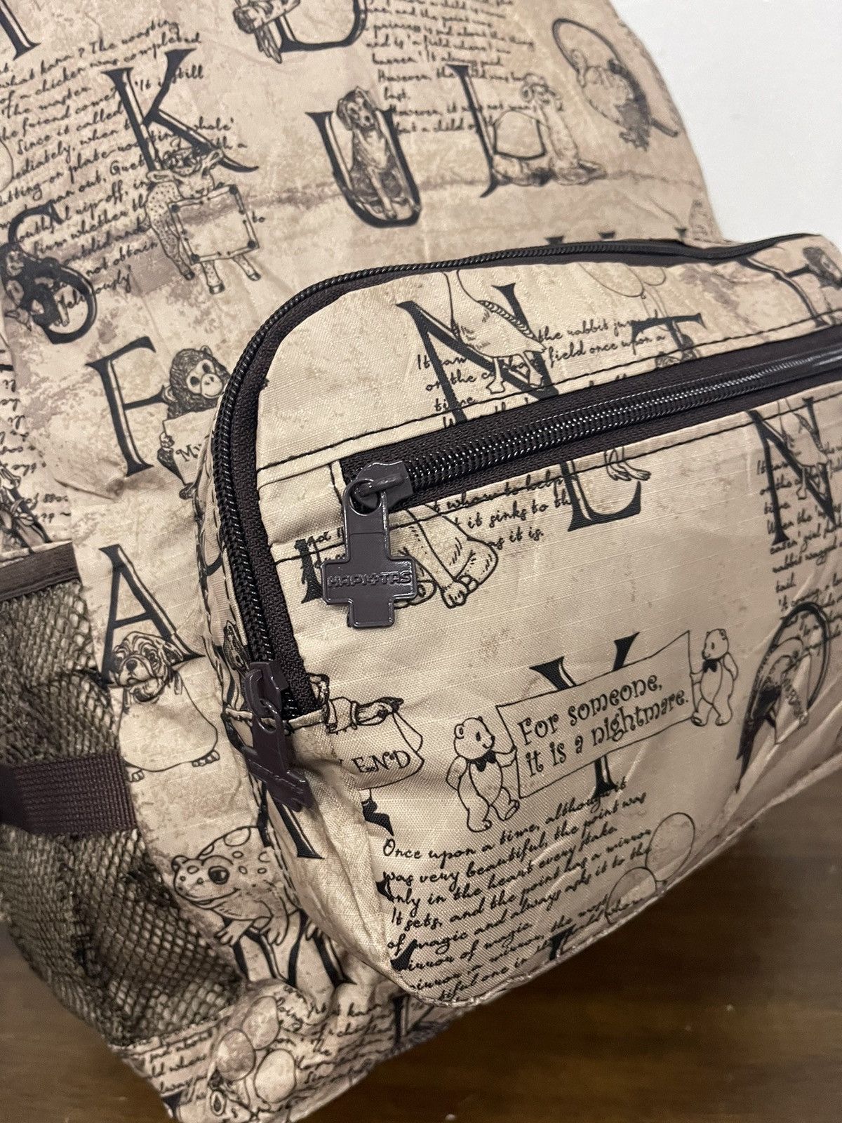 Japanese Brand Unisex HAPI+TAS Fullprint nylon bagpack Size ONE SIZE - 8 Thumbnail