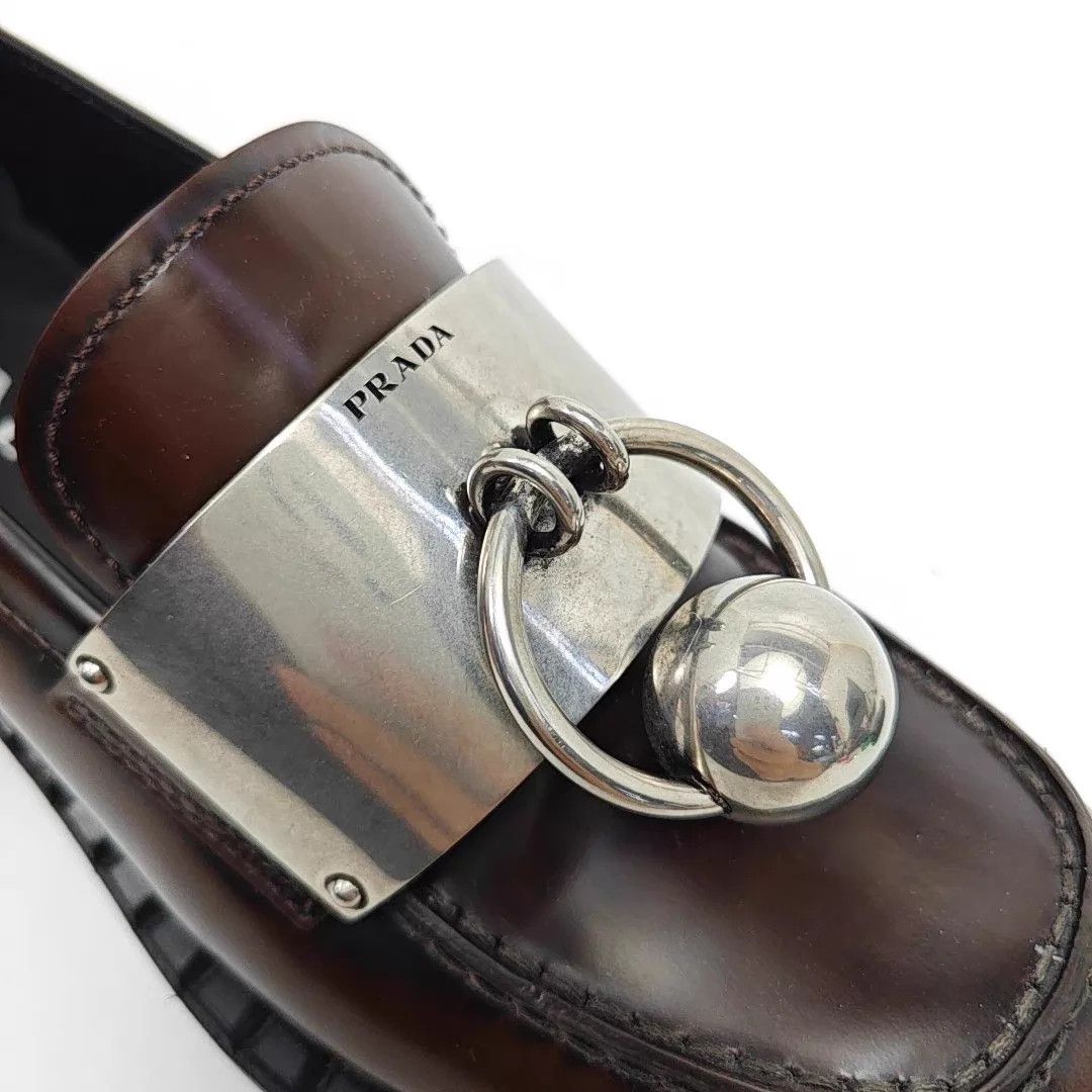 Prada Prada Leather Loafer EU 37 Size US 6.5 / IT 36.5 - 4 Thumbnail