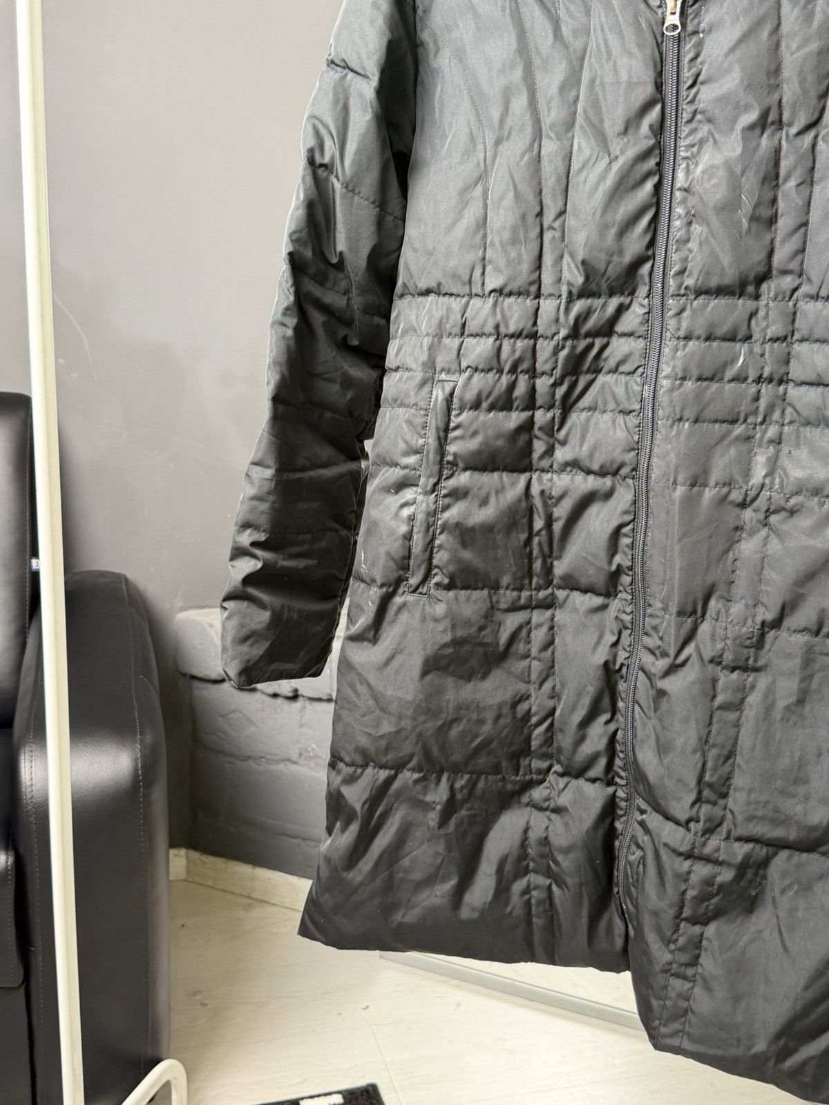 Moncler Vintage Moncler Long Down Puffer Coat Black Size 3 Women’s Size L / US 10 / IT 46 - 5 Thumbnail