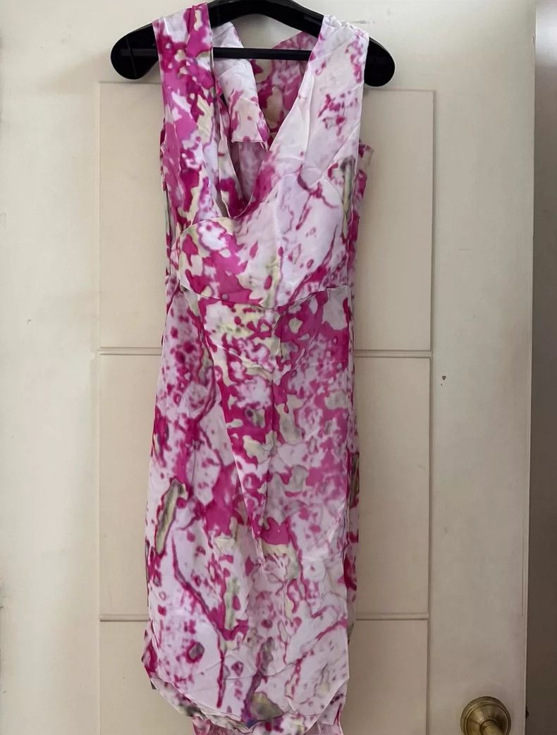 Vivienne Westwood Vivienne Westwood Pink floral dress Size S / US 4 / IT 40 - 4 Thumbnail