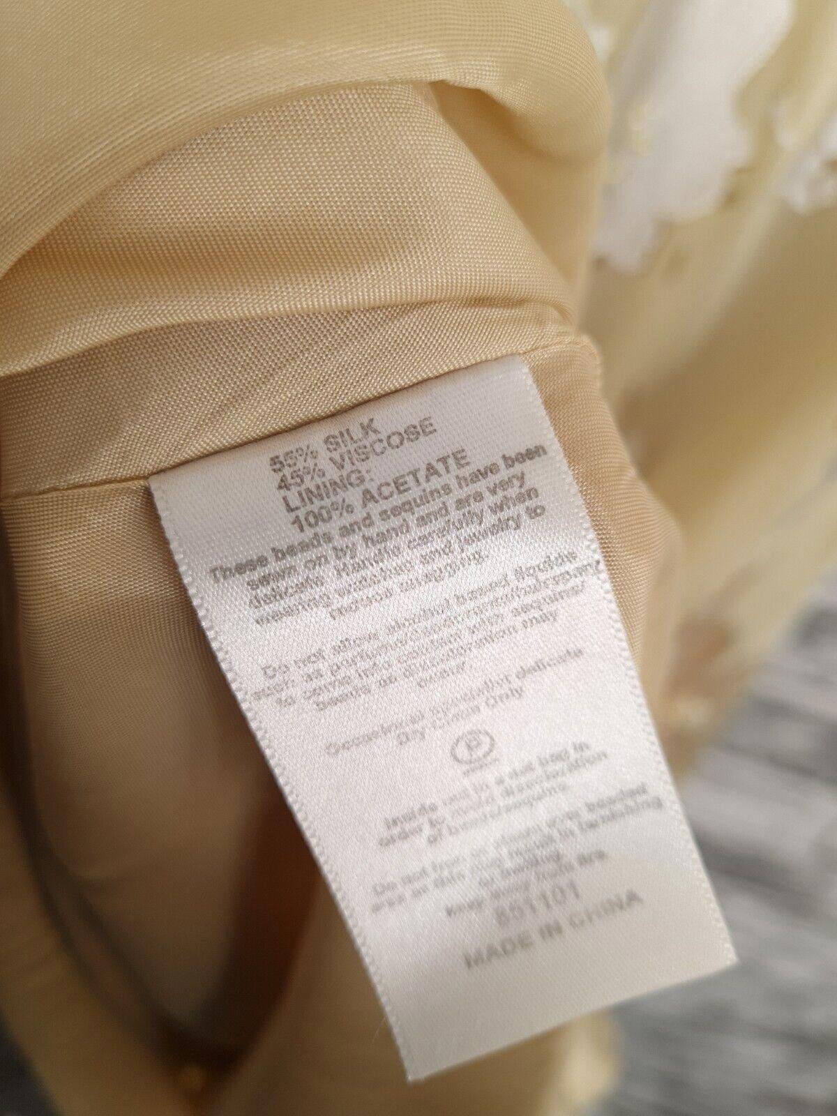 Designer Monsoon Dress Size 10 Devore Silk Vintage Y2k Size M / US 6-8 / IT 42-44 - 6 Thumbnail