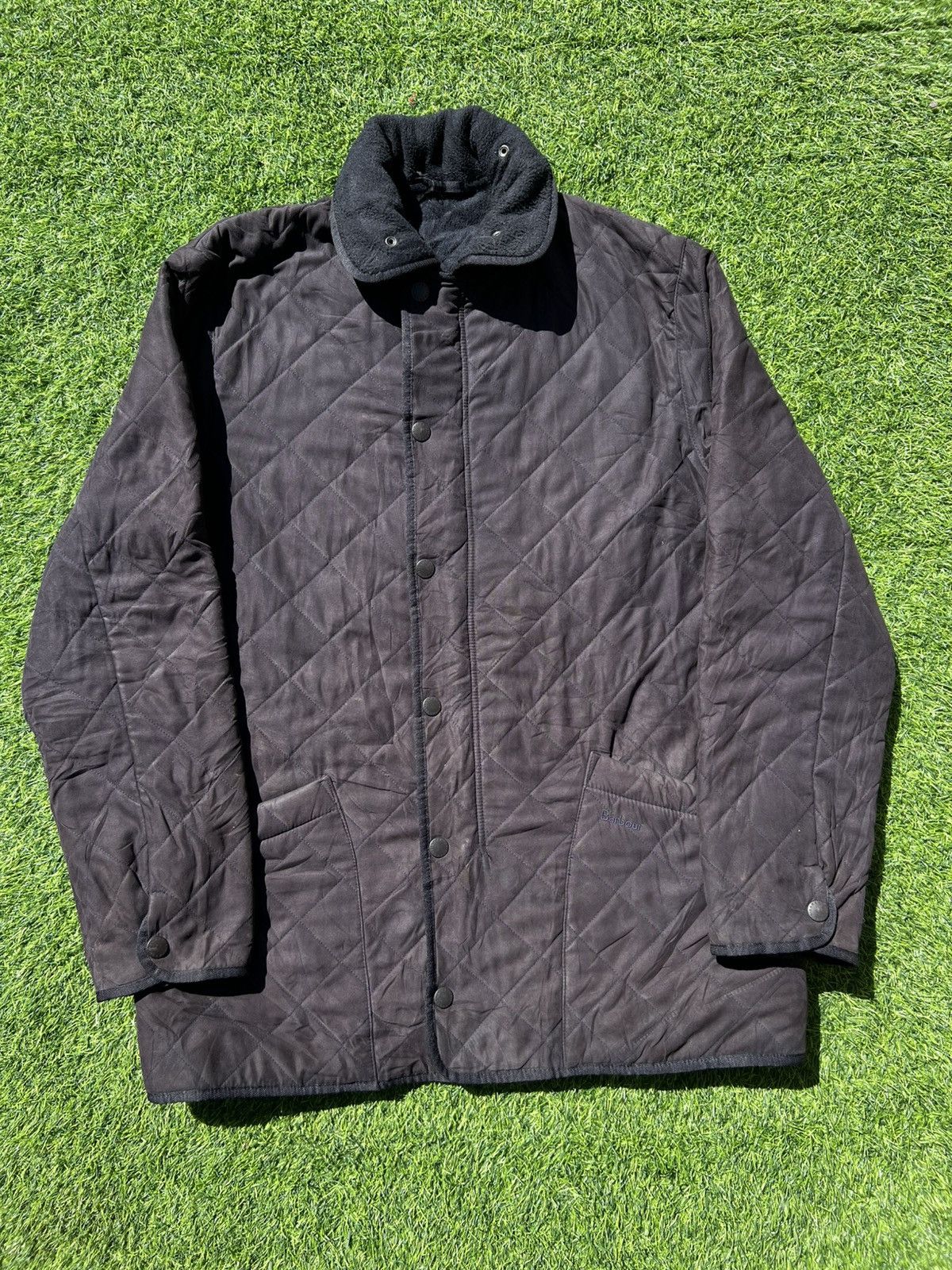 Barbour Barbour Microfibre Polarquilt Jacket - Triple Royal Warrant Size US L / EU 52-54 / 3 - 1 Thumbnail