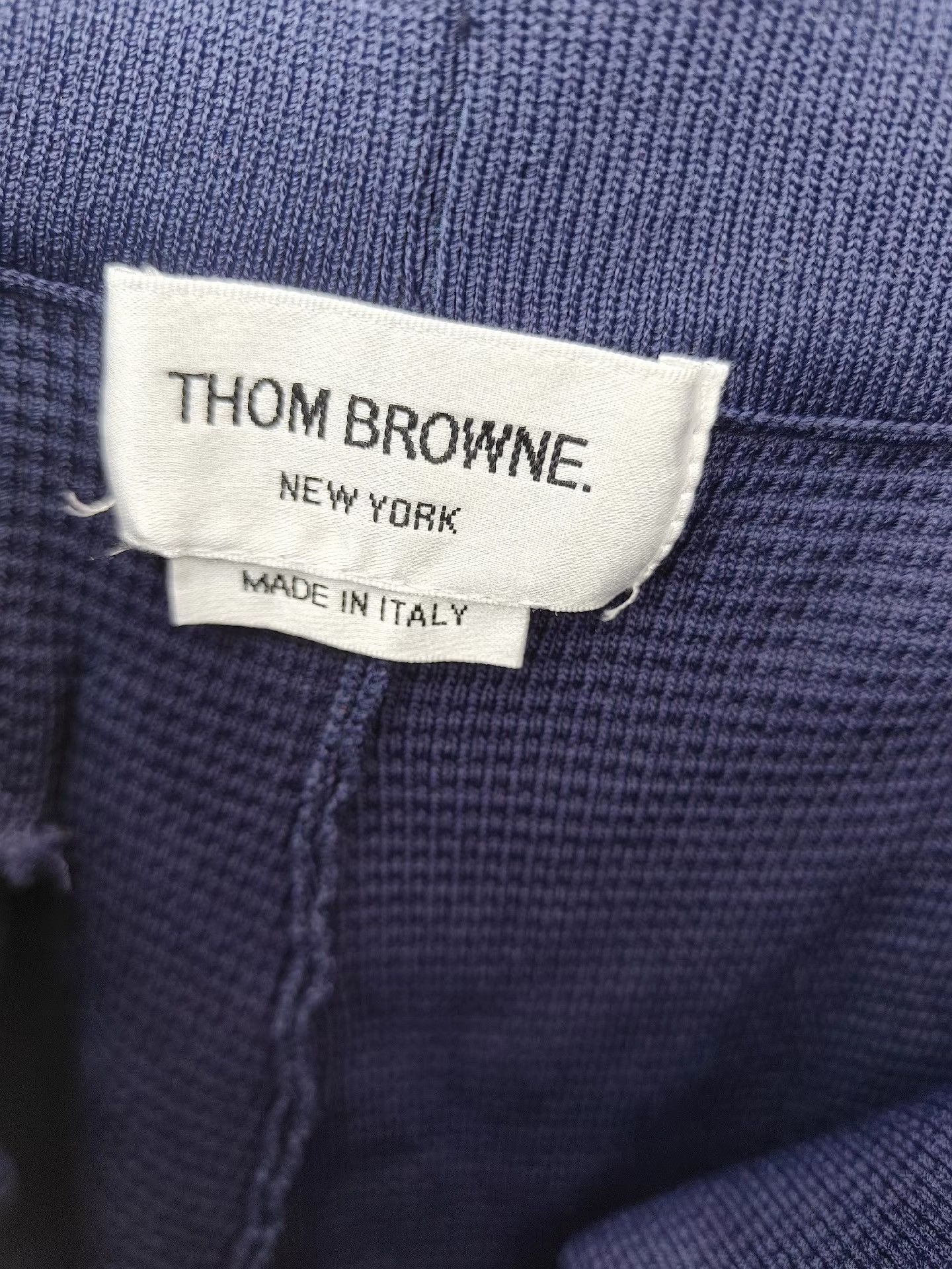 Thom Browne THOM BROWNE Navy Knit Shorts K29 Size US 29 - 5 Thumbnail