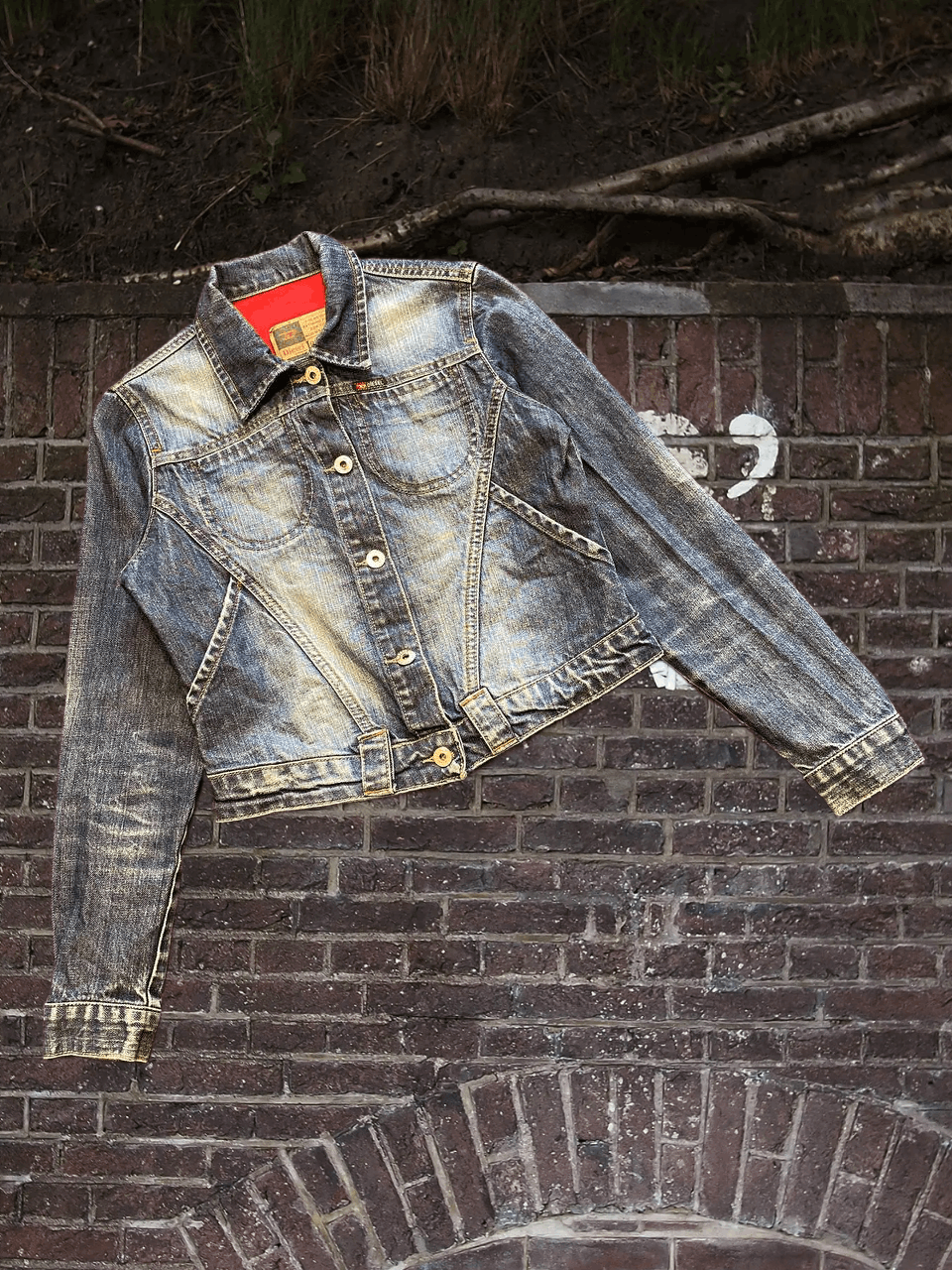 Diesel Diesel Button Up Denim Jacket STREETWEAR Size M / US 6-8 / IT 42-44 - 1 Thumbnail