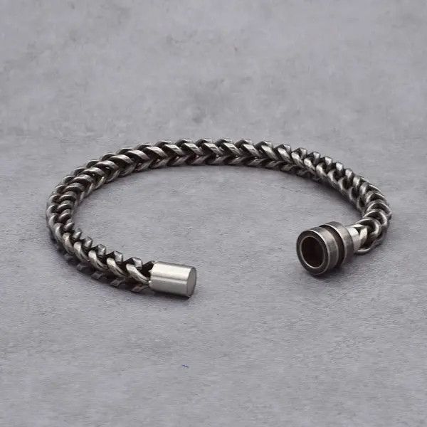VIBE 5mm Magnet clasp Stainless Steel Bracelet Size ONE SIZE - 3 Thumbnail