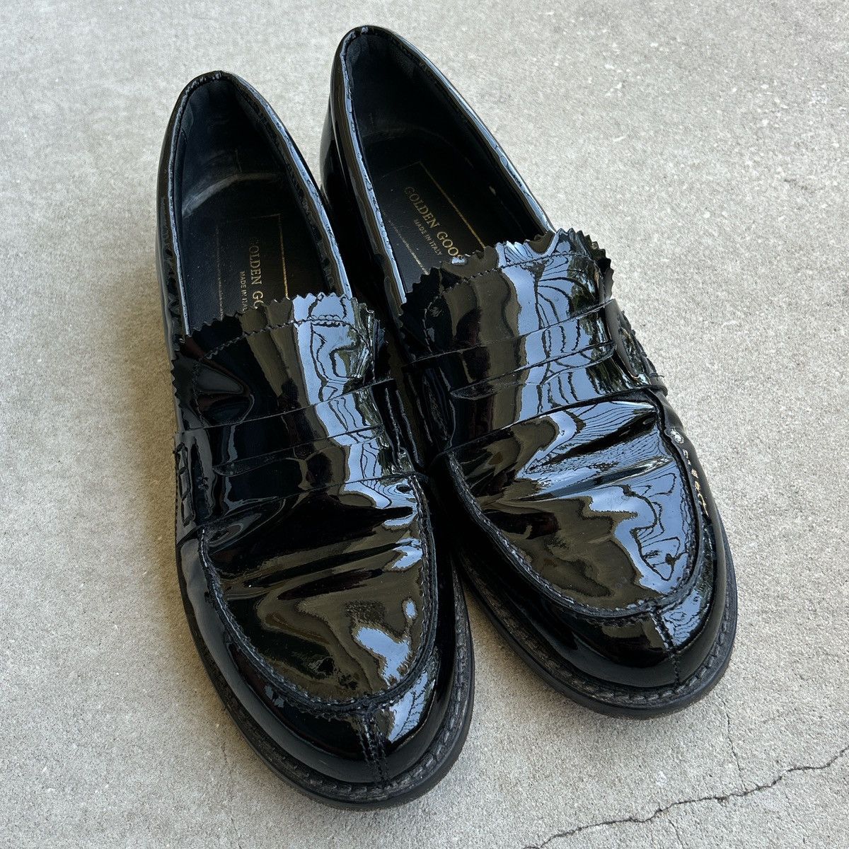 Golden Goose Golden goose black loafers Size US 7 / EU 40 - 2 Thumbnail