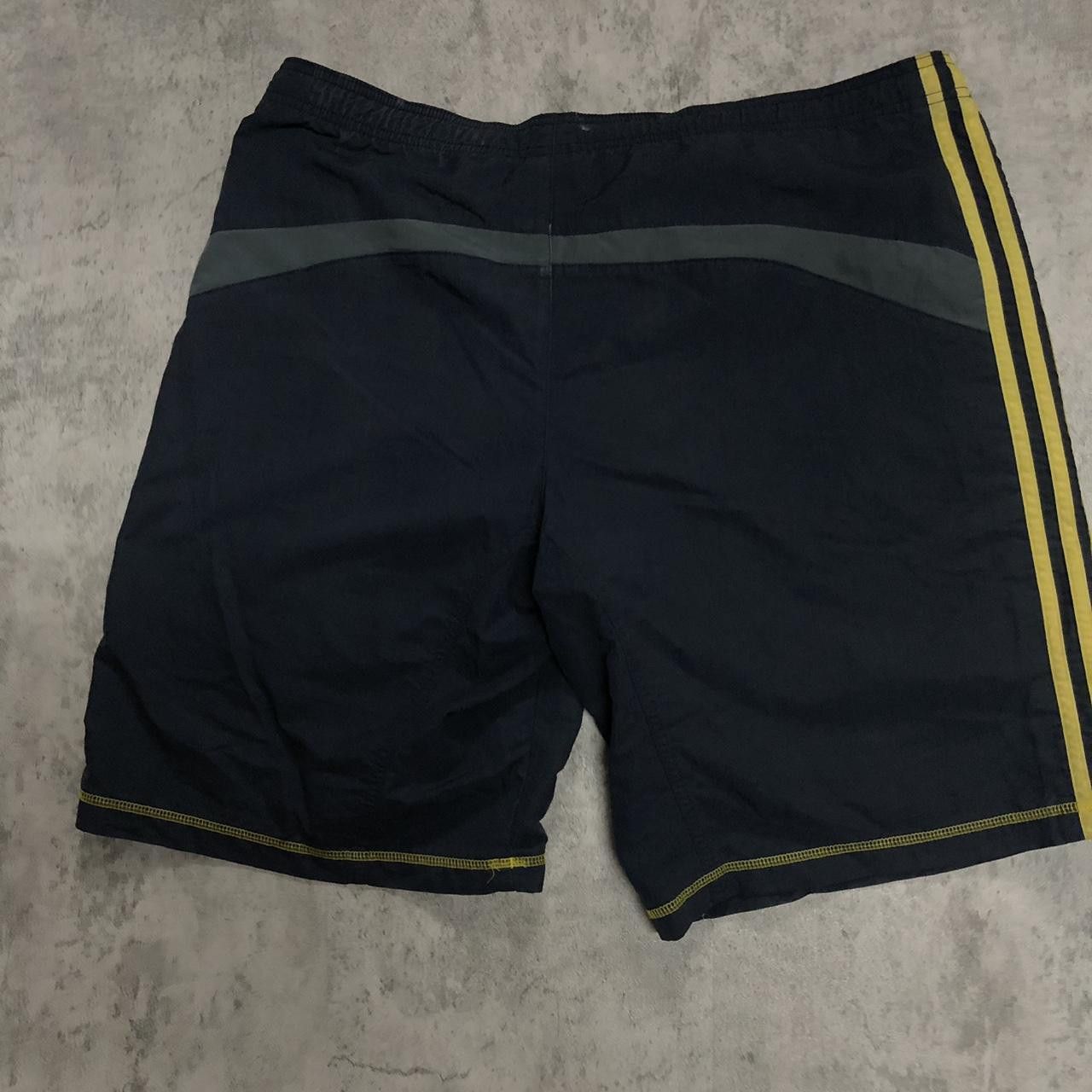 Adidas Adidas yellow and black swim shorts swimwear Size US 32 / EU 48 - 4 Thumbnail