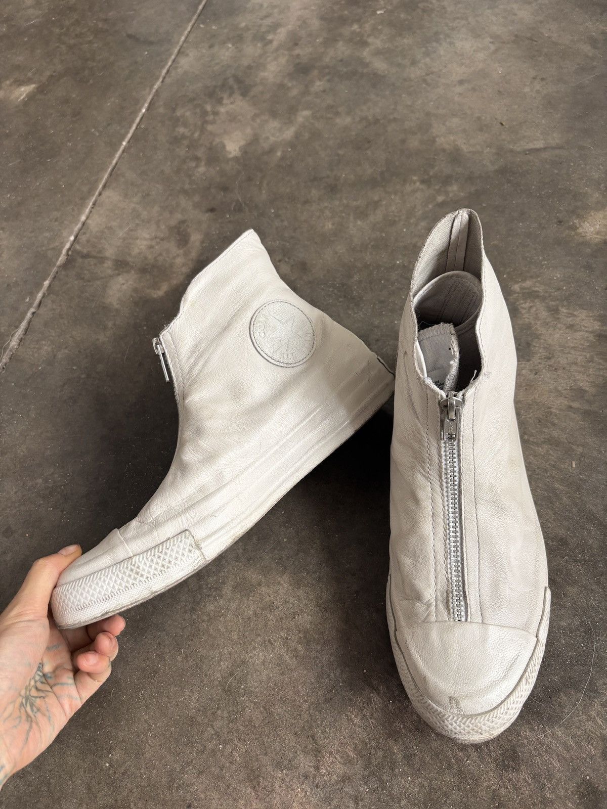 Converse converse x guidi front zip shroud sneaker Size US 7 / IT 37 - 3 Thumbnail