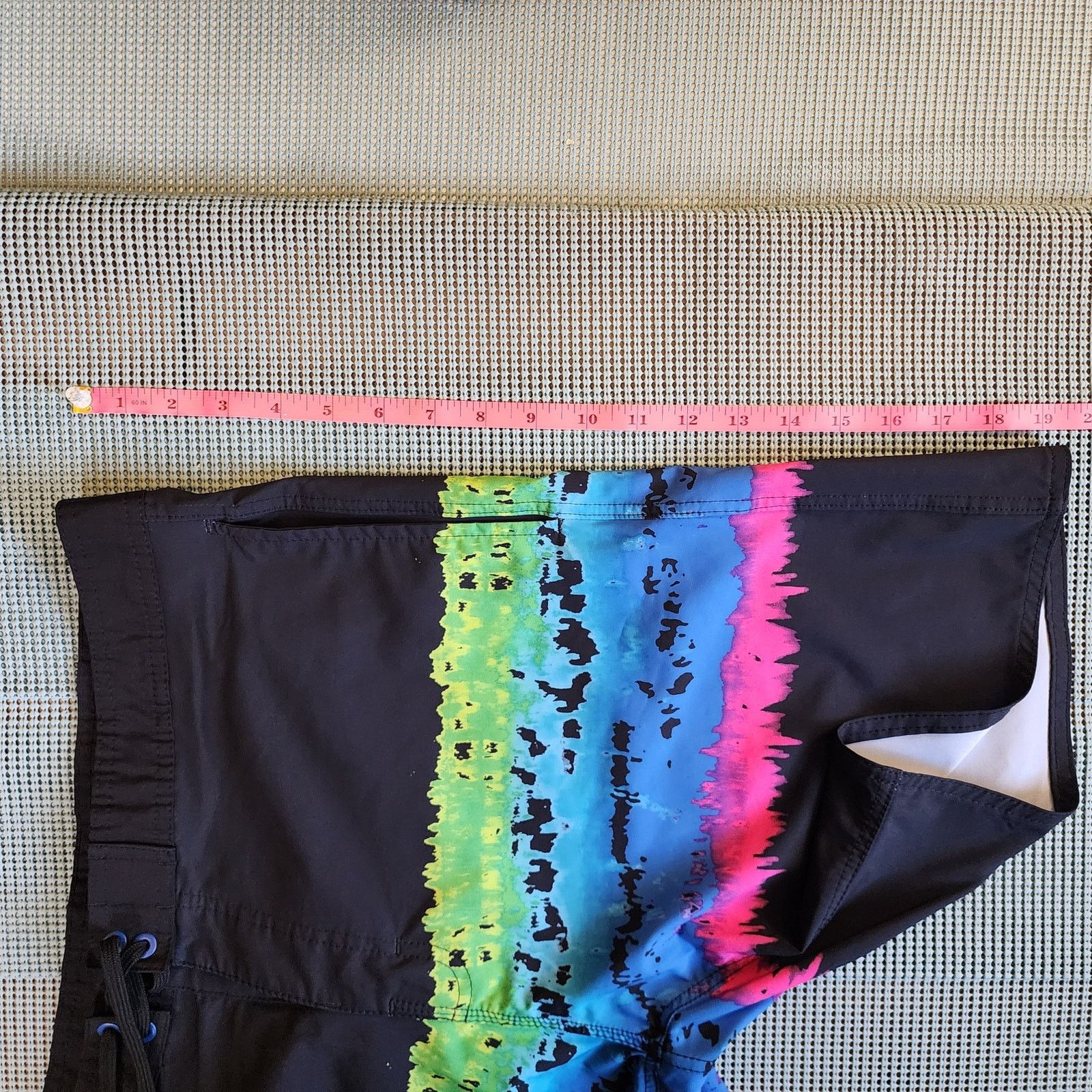Burnside Burnside Men's Black Board Shorts 32 Size US 32 / EU 48 - 6 Thumbnail