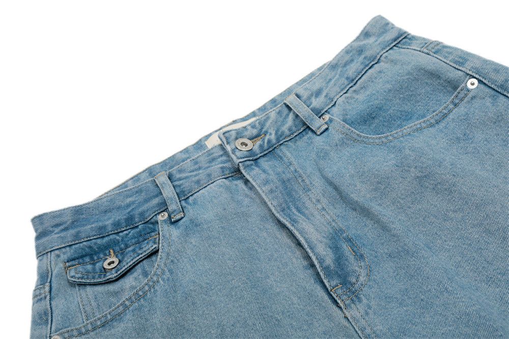 Japanese Brand × Jean American high street loose distressed washed cargo jeans Size US 32 / EU 48 - 4 Thumbnail