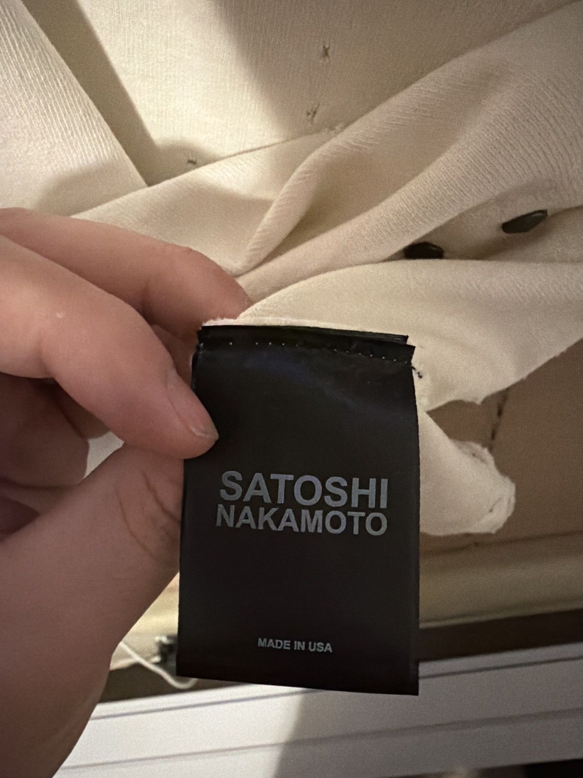 Satoshi Nakamoto Satoshi Sent Me shirt Satoshi Nakamoto XXL Size US XXL / EU 58 / 5 - 3 Thumbnail