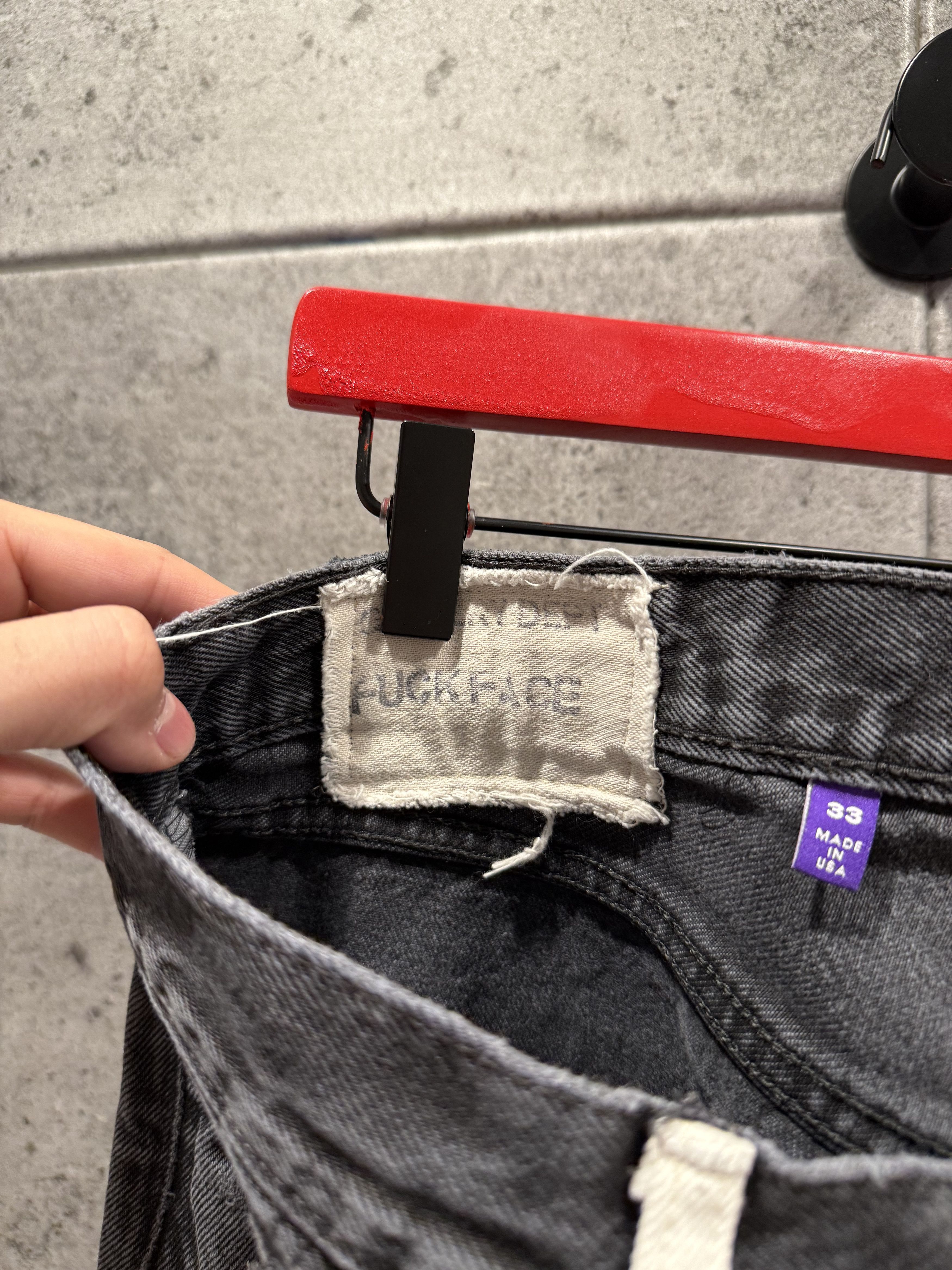Gallery Dept. Gallery dept fuck face distressed denim Size US 33 - 9 Thumbnail