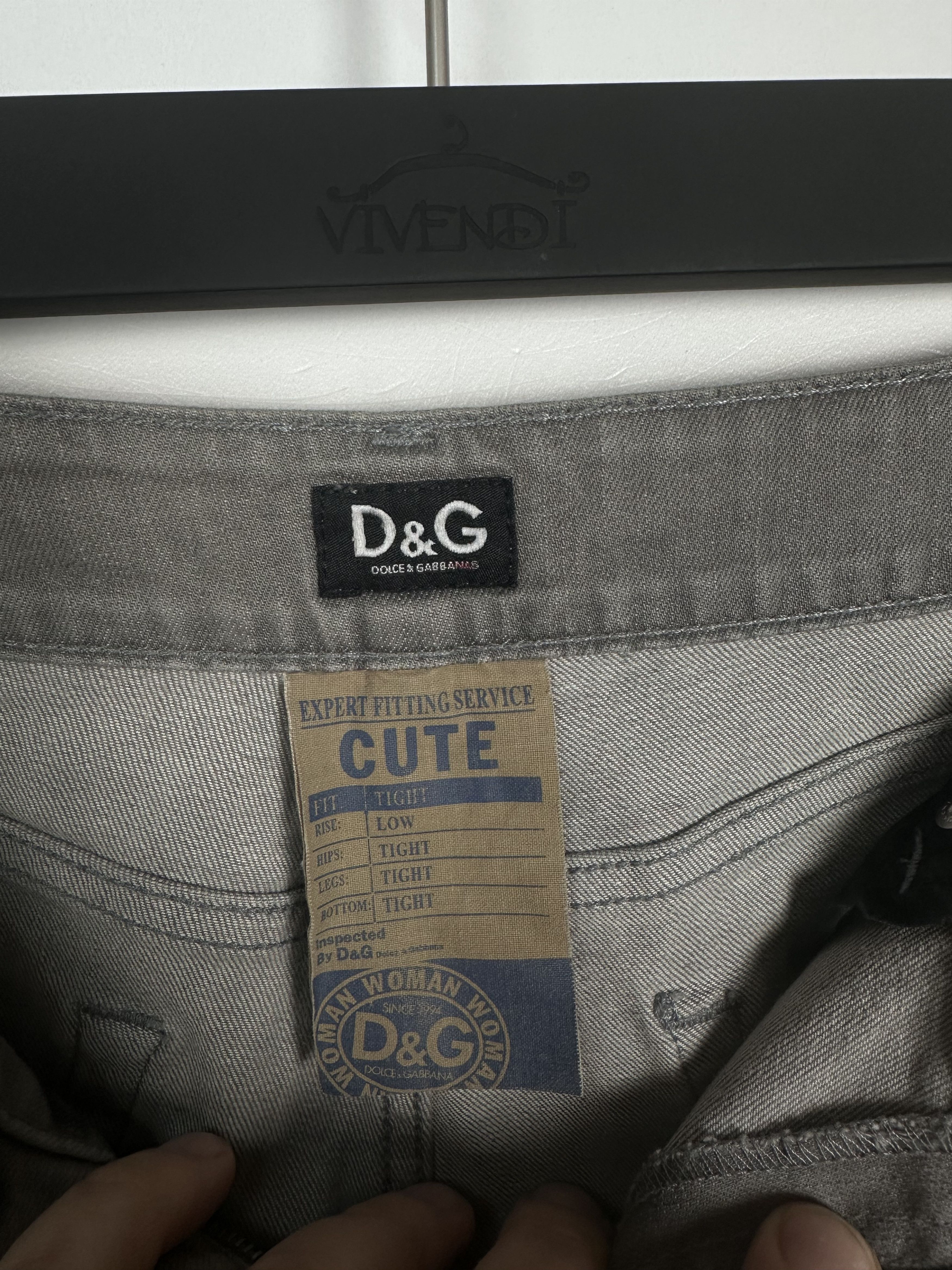 Dolce & Gabbana × Grailed Dolce Gabbana Leopard Jeans Women Size 29 Gray Size 29" - 8 Thumbnail