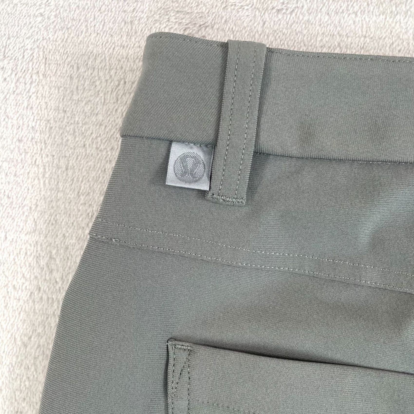 Lululemon Lululemon ABC Slim-Fit 5 Pocket Pants Men 33x29 Grey Warpstreme Moisture Wicking Stretch NWT Military/Preppy Style Chino Slim Leg Casual Mens Size US 33 - 4 Thumbnail