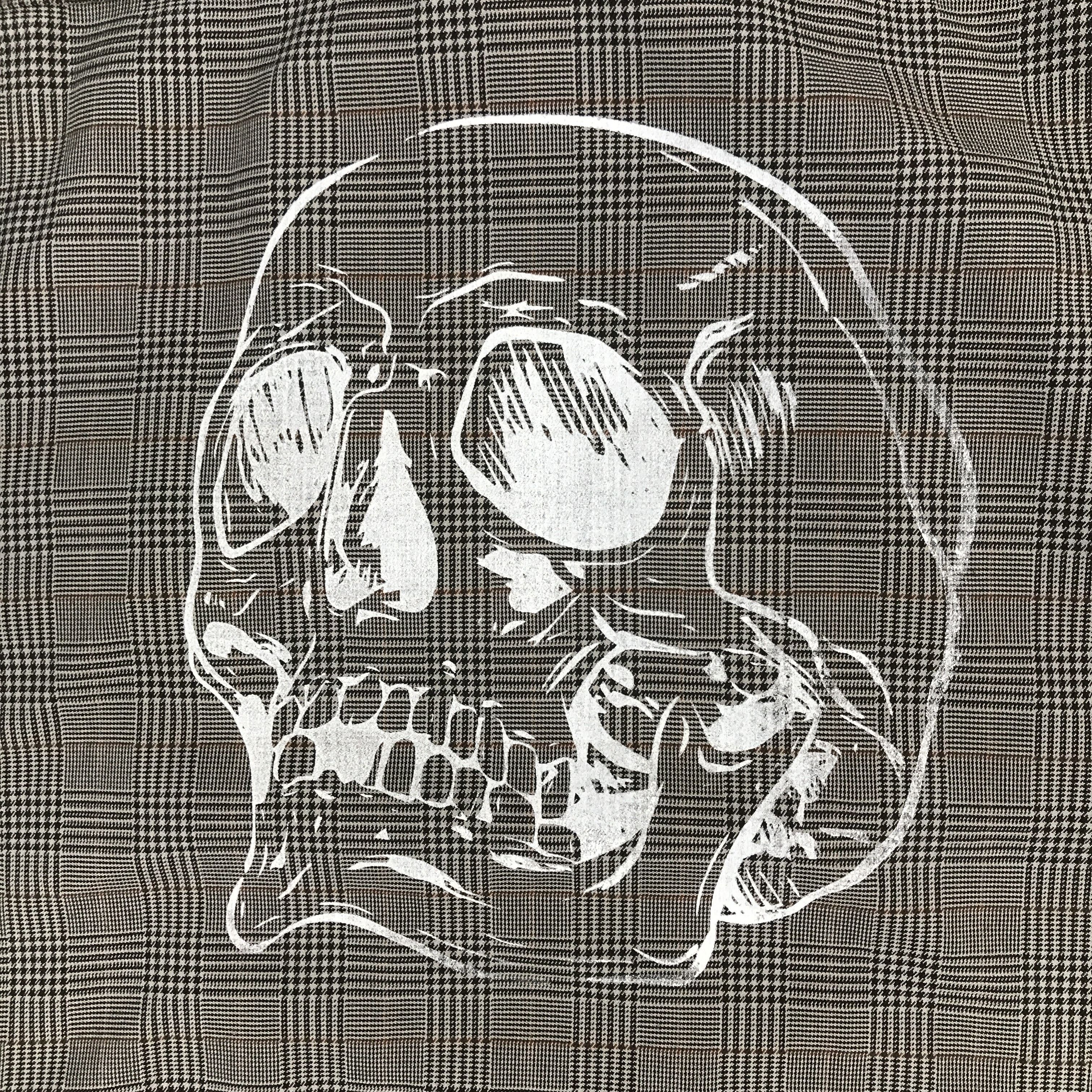 Japanese Brand Vintage A.V.V Japanese Tartan Skull Design Jacket Size US L / EU 52-54 / 3 - 5 Thumbnail