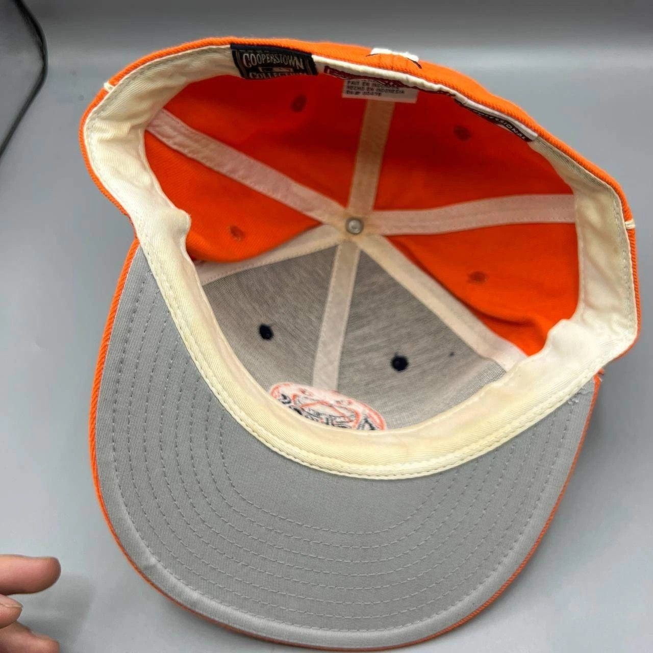 American Needle Houston Astros Hat Men 8 Orange Embroidered Fitted Cap Size ONE SIZE - 2 Thumbnail