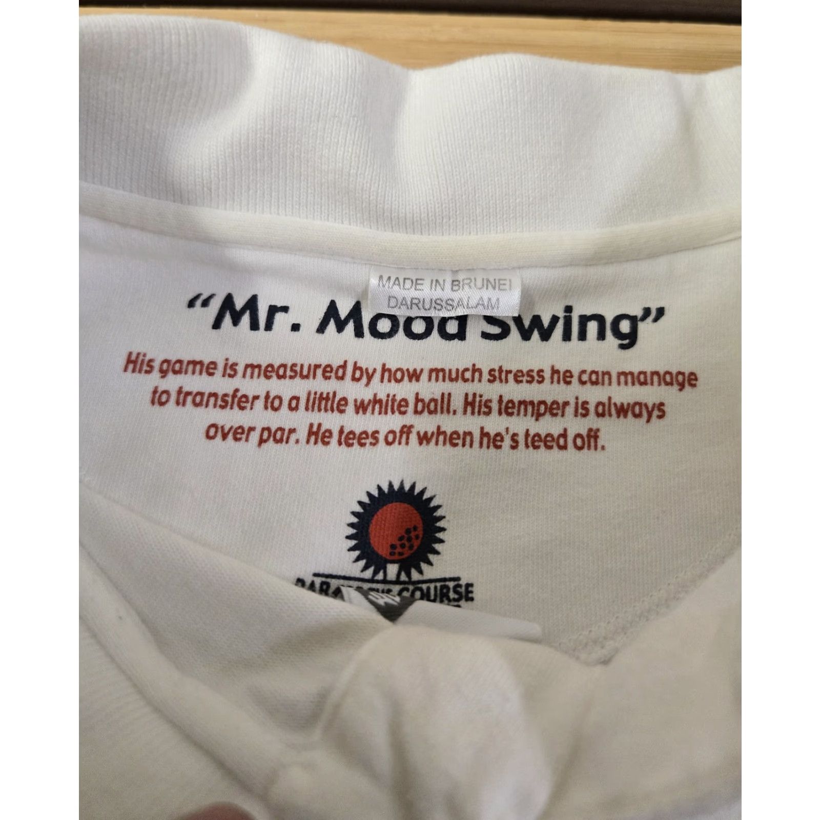 Vintage VINTAGE Warner Bros Mr Mood Swing Polo Shirt Mens 2XL Golf Daffy Duck Cartoon Funny Shirt Polo Men White Cotton Graphic Print Short Sleeve Size US XXL / EU 58 / 5 - 3 Thumbnail