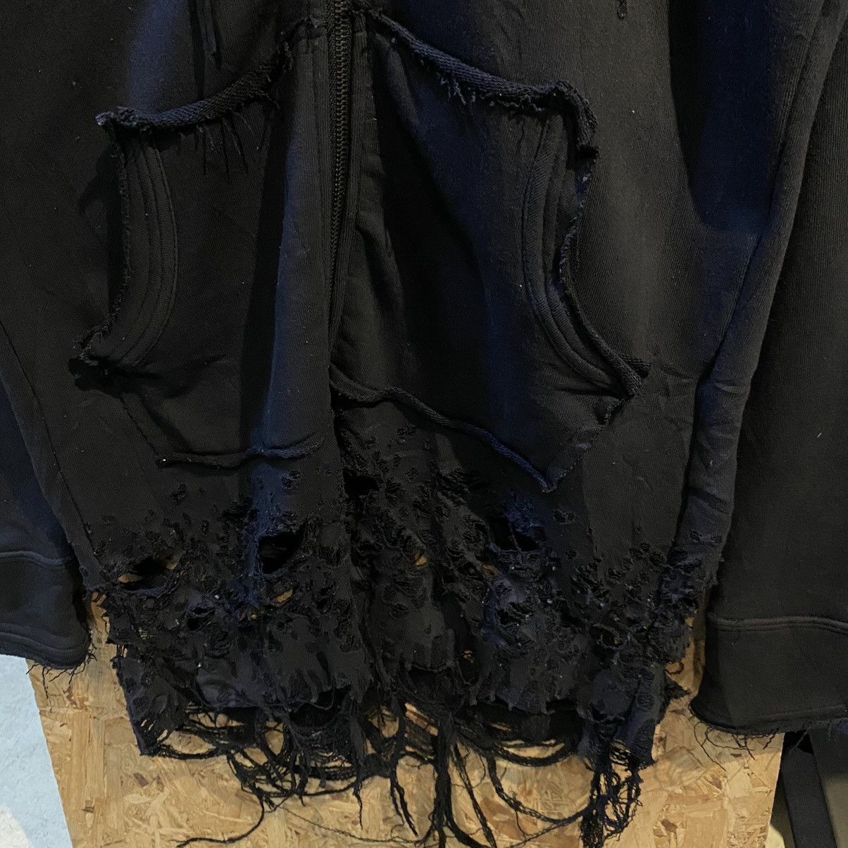 Japanese Brand × Vintage Rare!Vintage Semantic Design Zipper Hoodie Punk Style Size US M / EU 48-50 / 2 - 7 Thumbnail